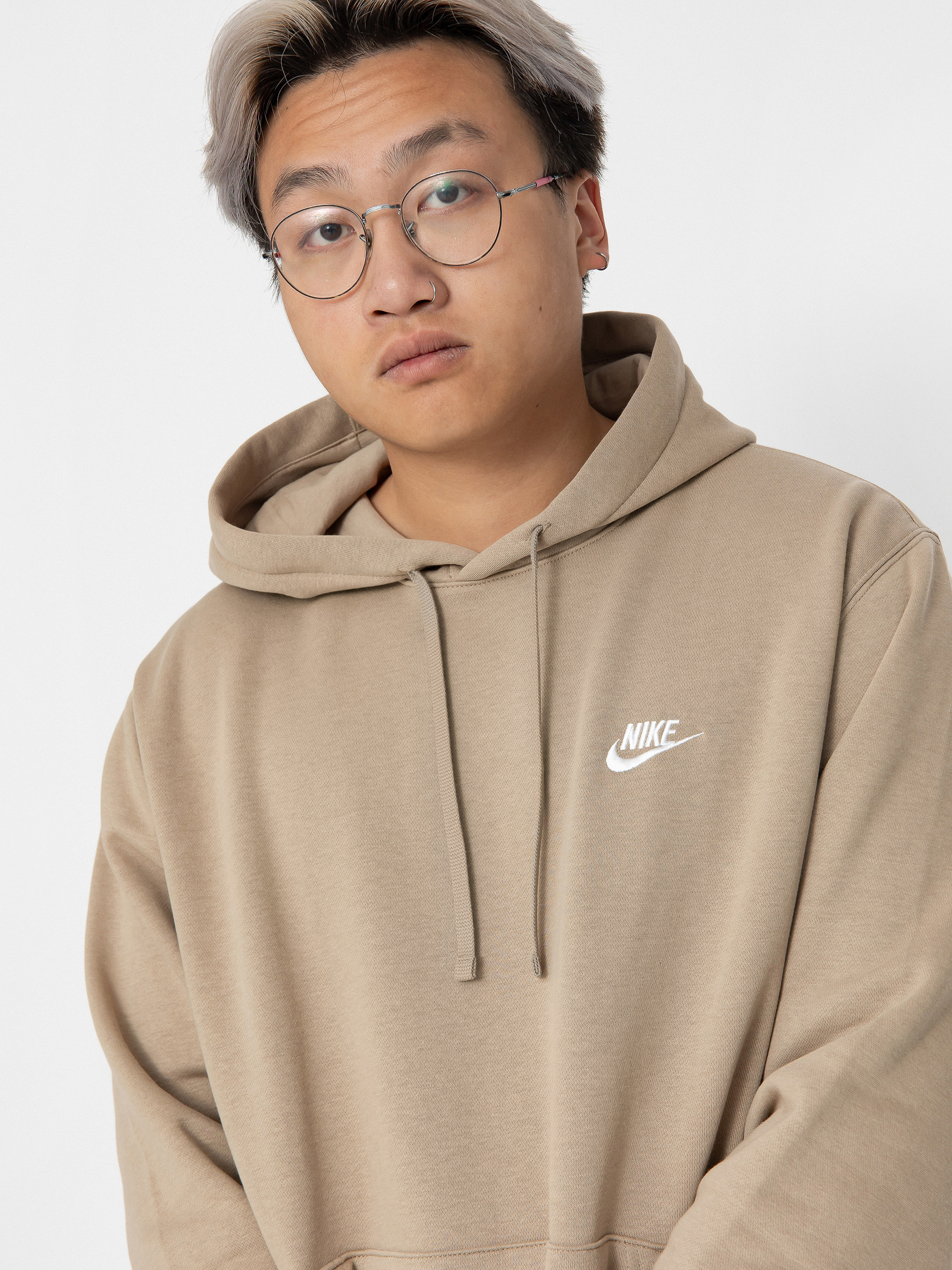 Bluza z kapturem Nike SB Club HD (khaki/khaki/white)