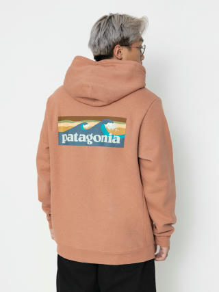 Bluza z kapturem Patagonia Boardshort Logo Uprisal HD (sienna clay)