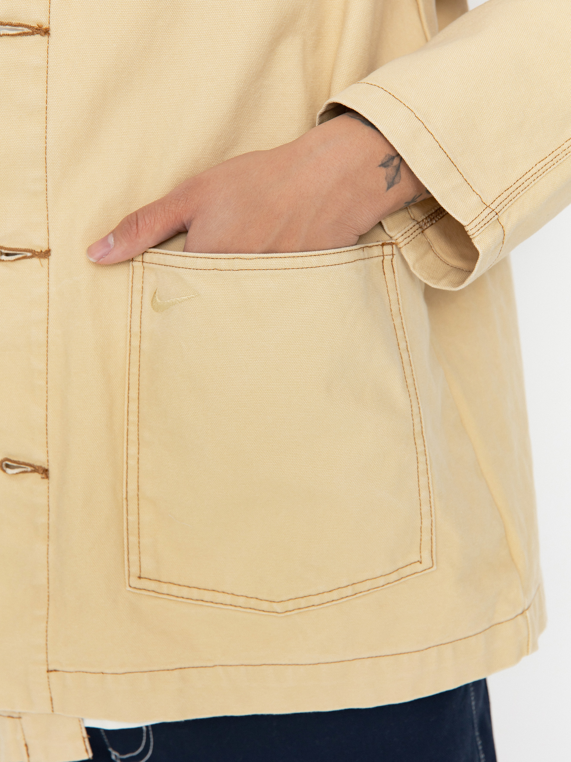 Kurtka Nike SB Nike Life (sesame/sesame)