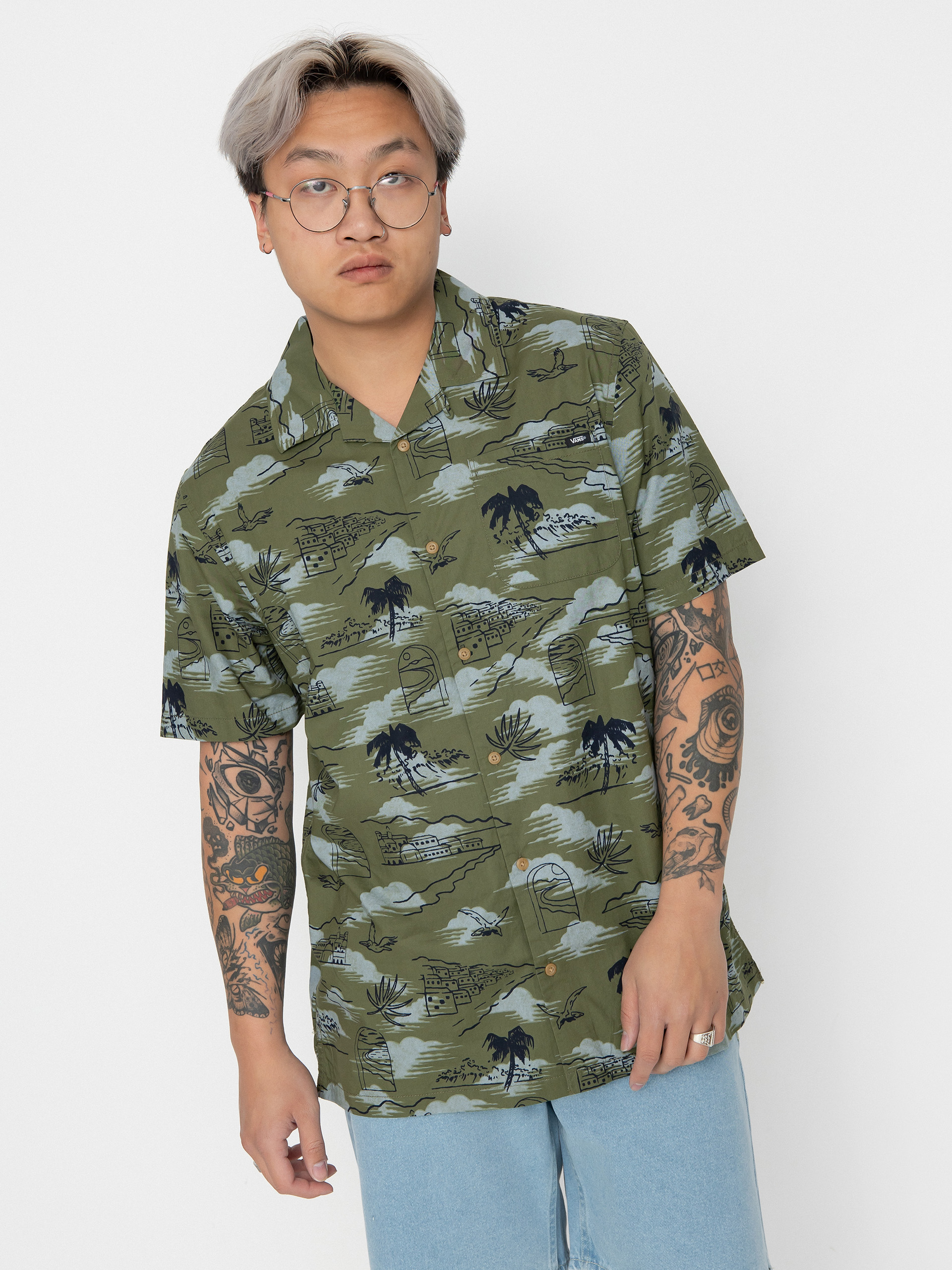 Koszula Vans Davista Woven (olivine)