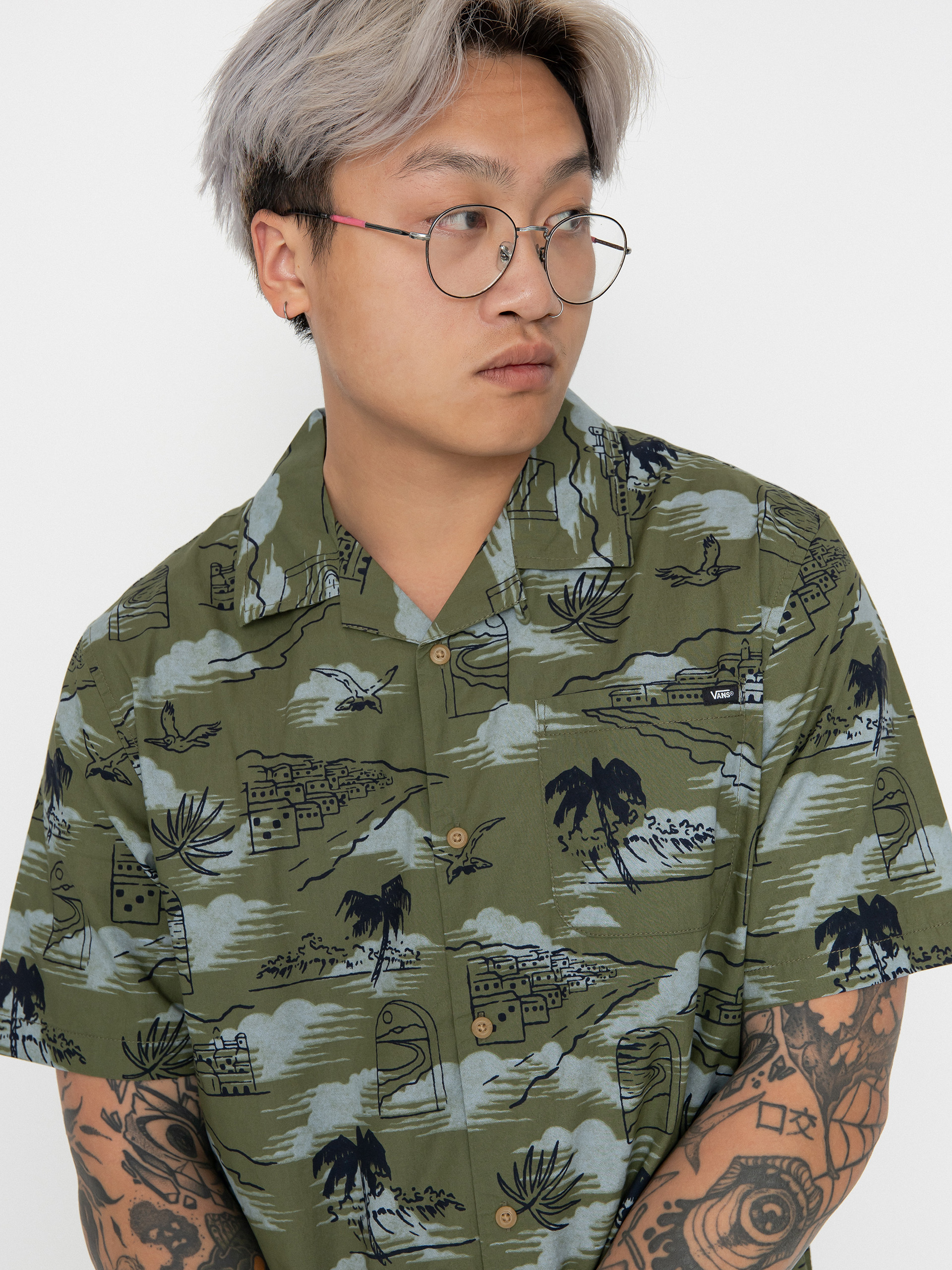 Koszula Vans Davista Woven (olivine)