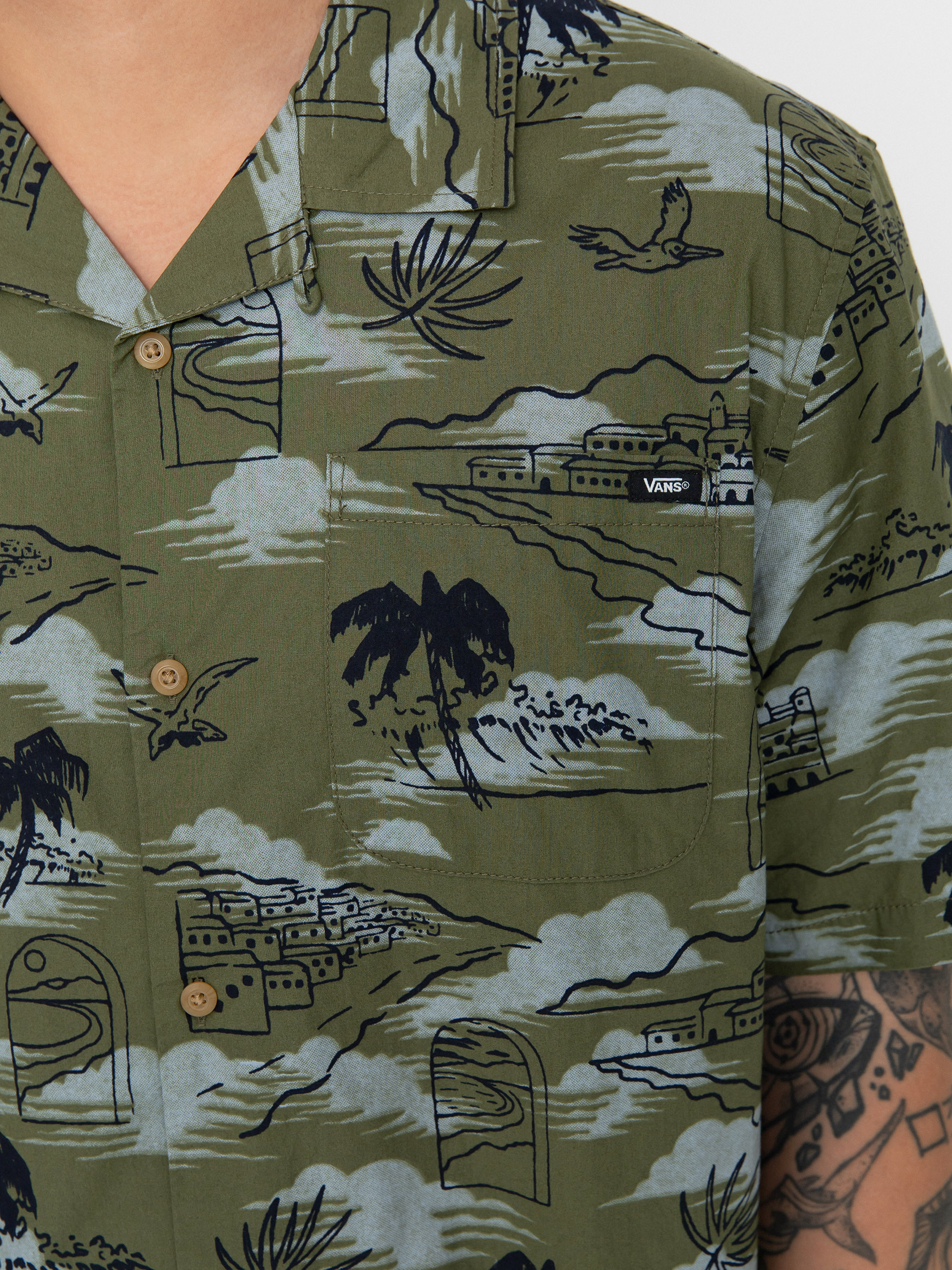 Koszula Vans Davista Woven (olivine)