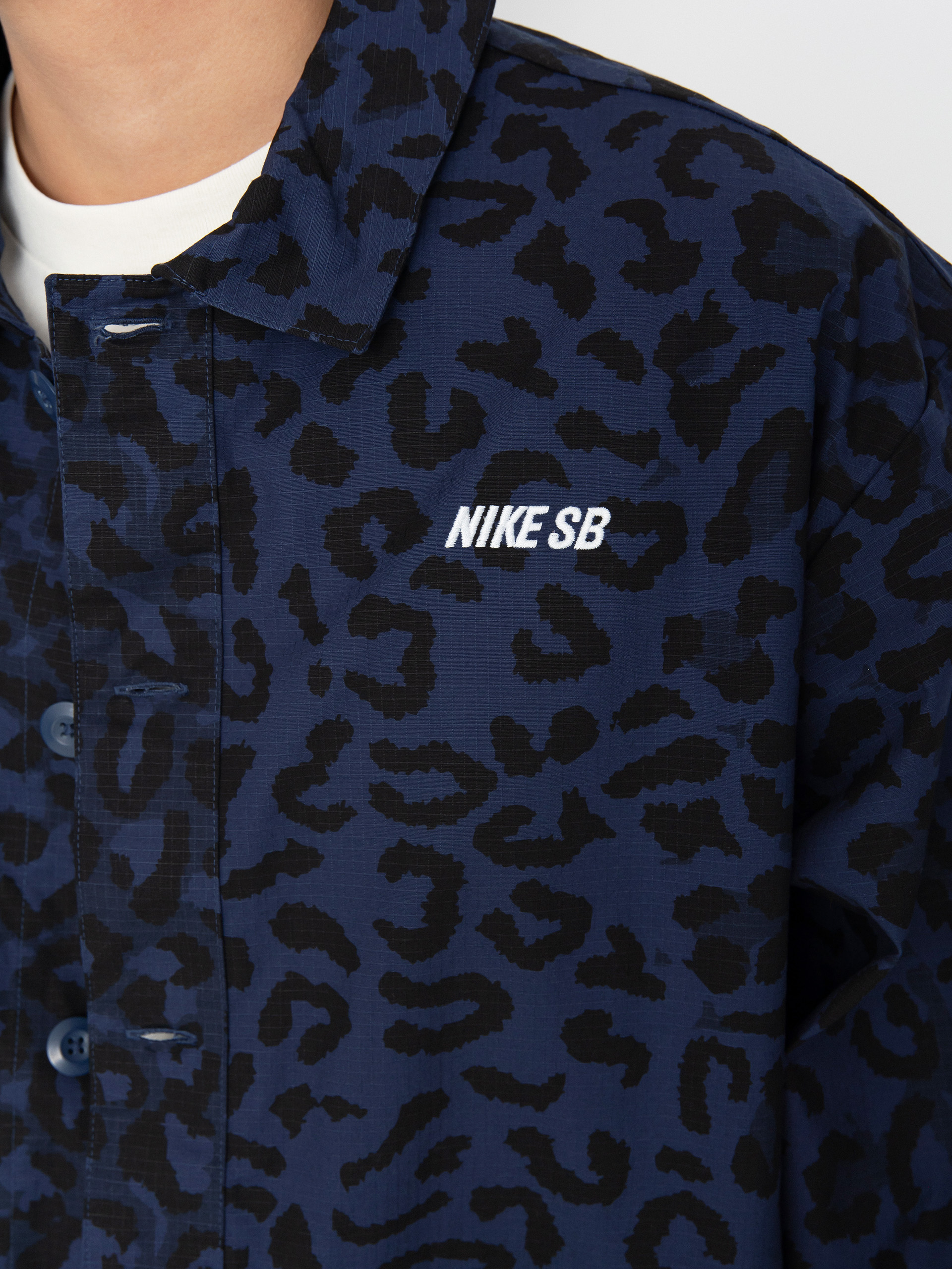 Kurtka Nike SB Chore Aop (midnight navy/white)