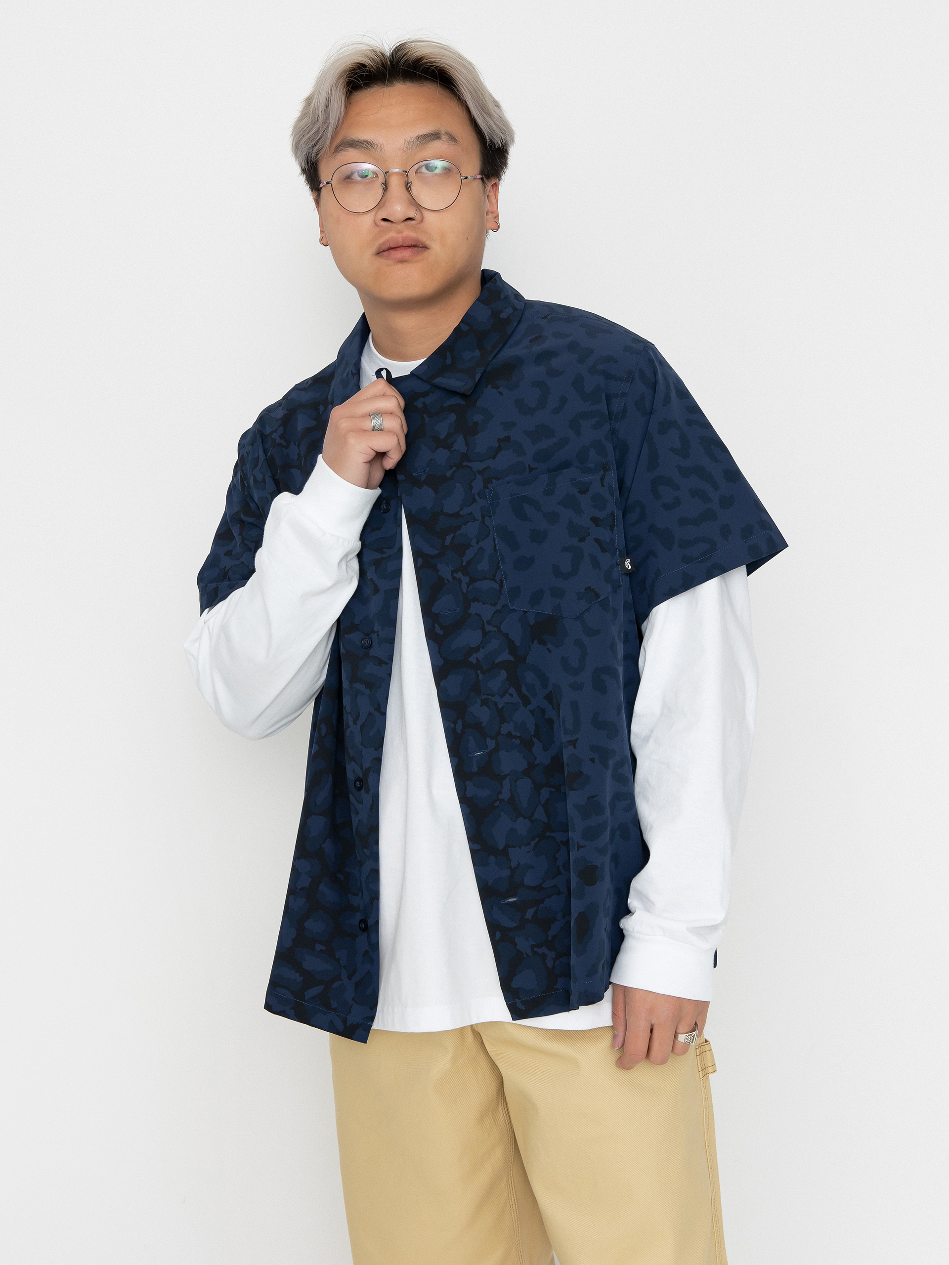 Koszula Nike SB Bowling Aop (midnight navy)