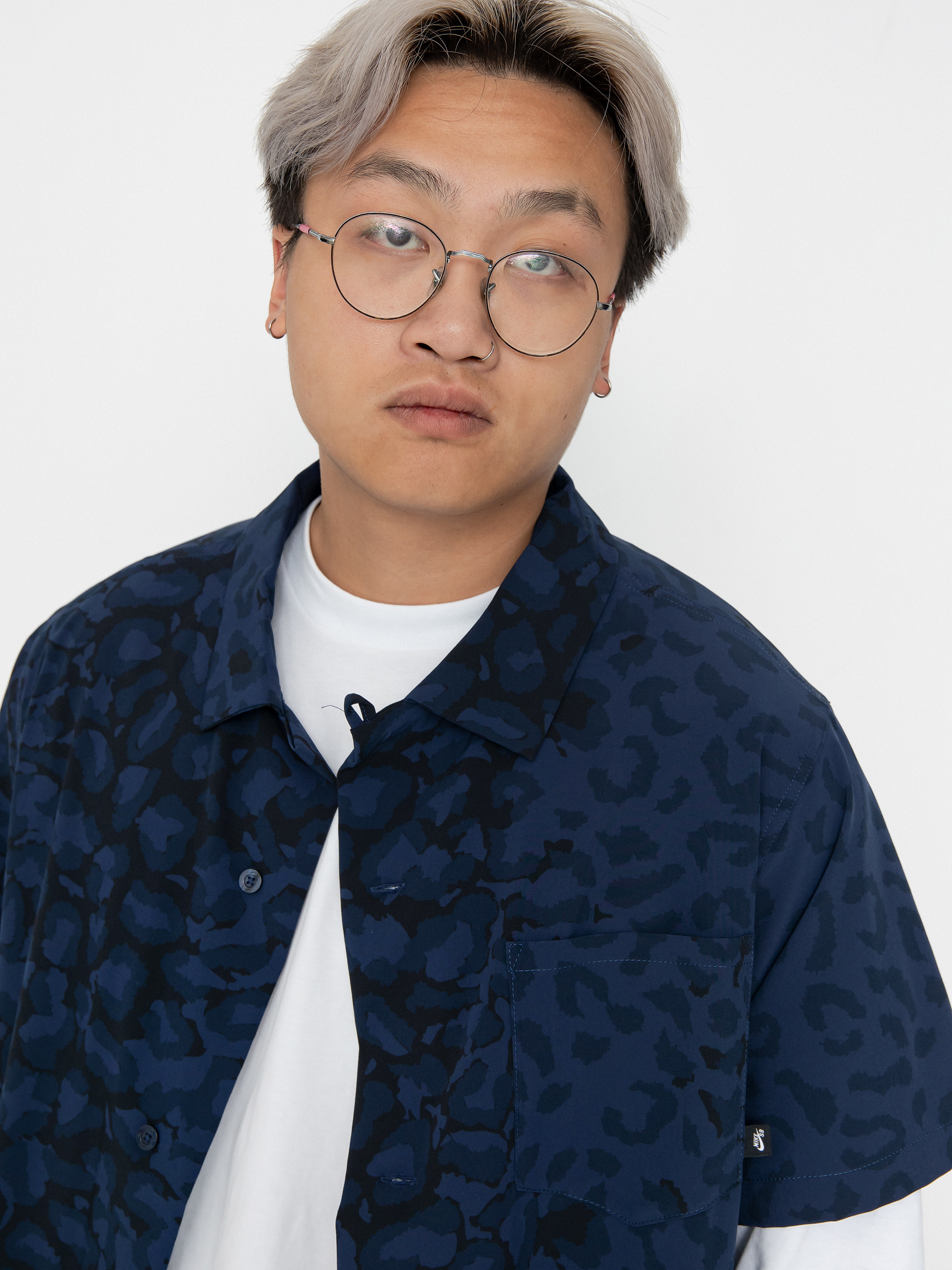 Koszula Nike SB Bowling Aop (midnight navy)