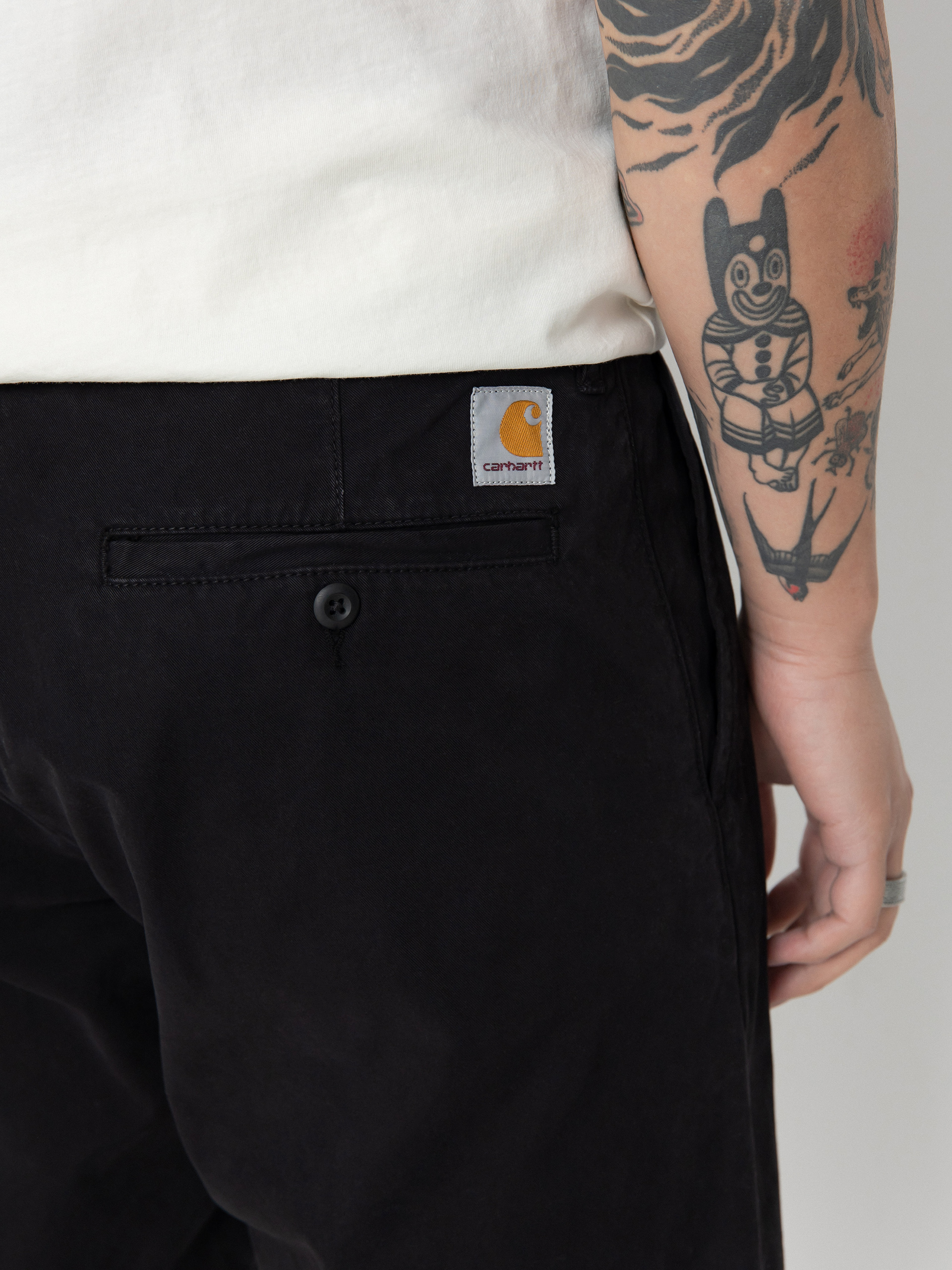 Szorty Carhartt WIP John (black)