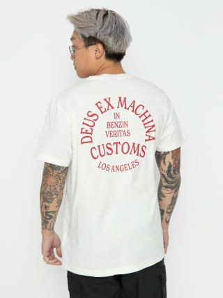 T-shirt Deus Ex Machina Crossroad (vintage white)