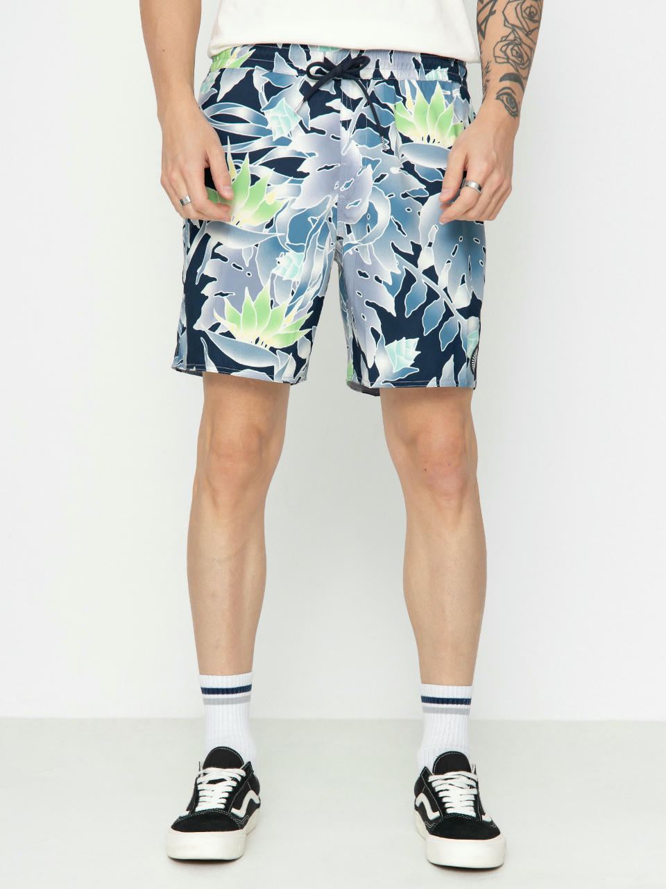 Szorty Volcom Lido Print 17 (navy)