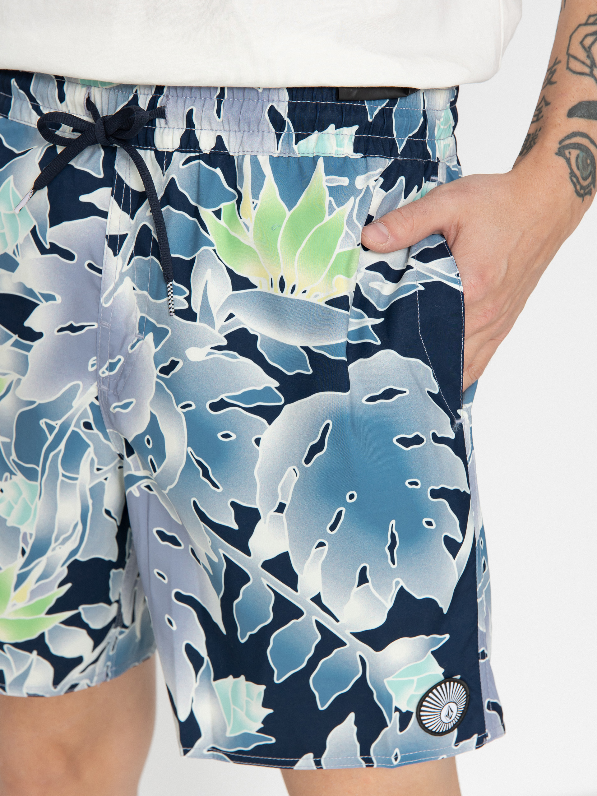 Szorty Volcom Lido Print 17 (navy)