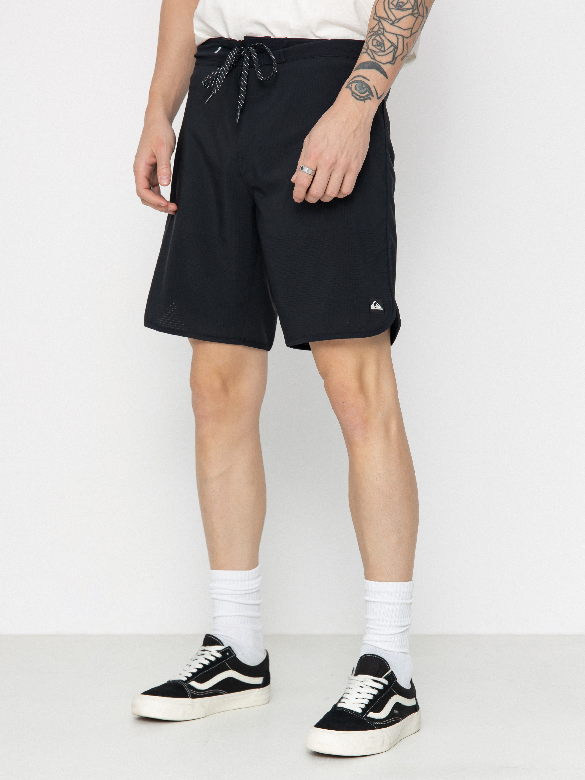 Boardshorty Quiksilver Highlinescallop - czarny (black)