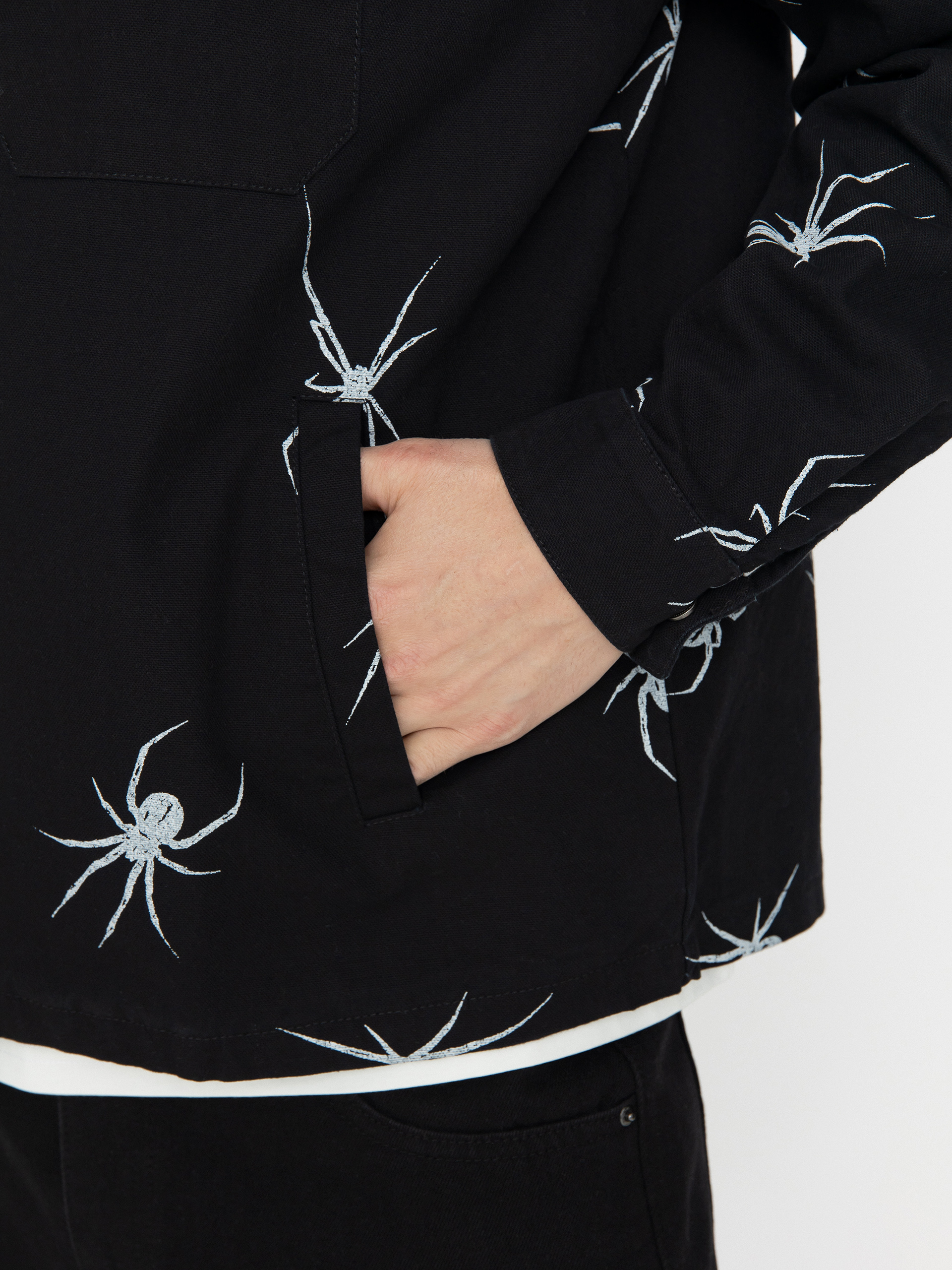 Kurtka Wasted Paris Over Shirt Zip Sick (black)