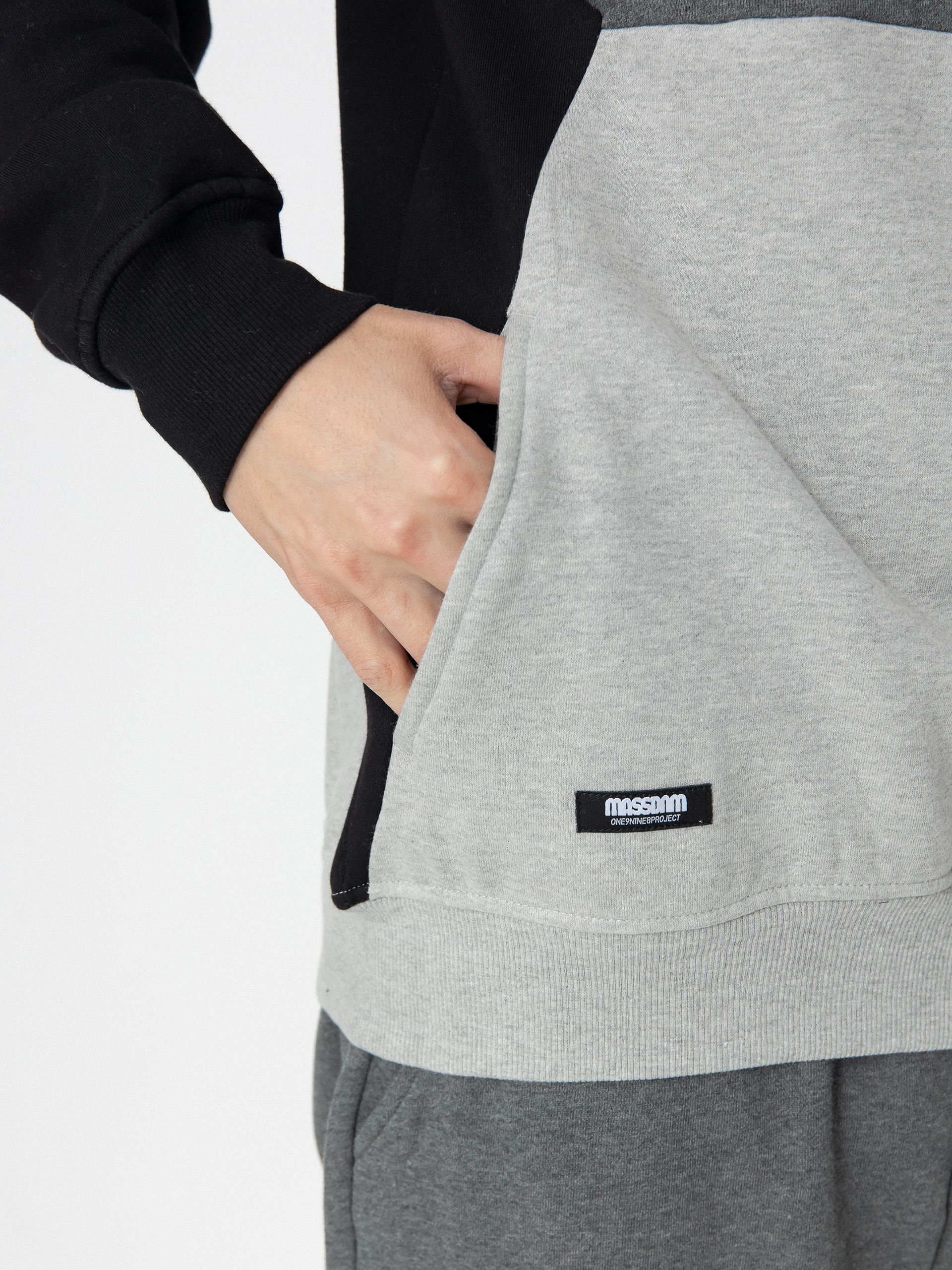 Bluza z kapturem MassDnm 98Carat HD (heather grey)