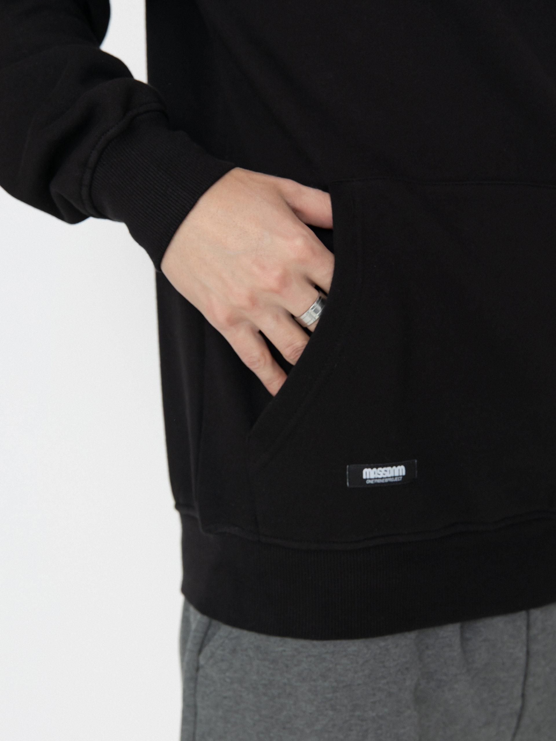 Bluza z kapturem MassDnm Base Light HD (black)