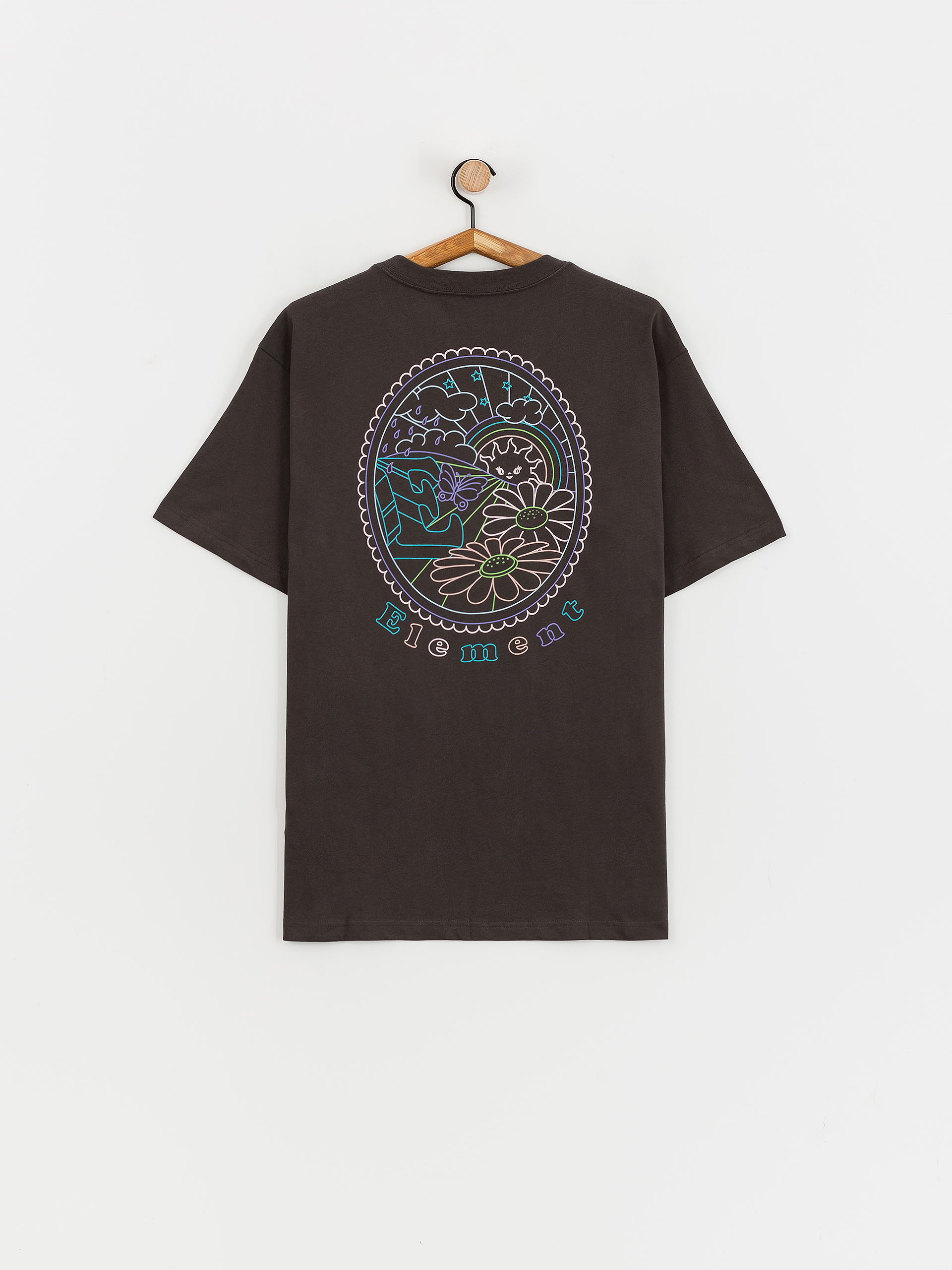 T-shirt Element Dawn (off black)