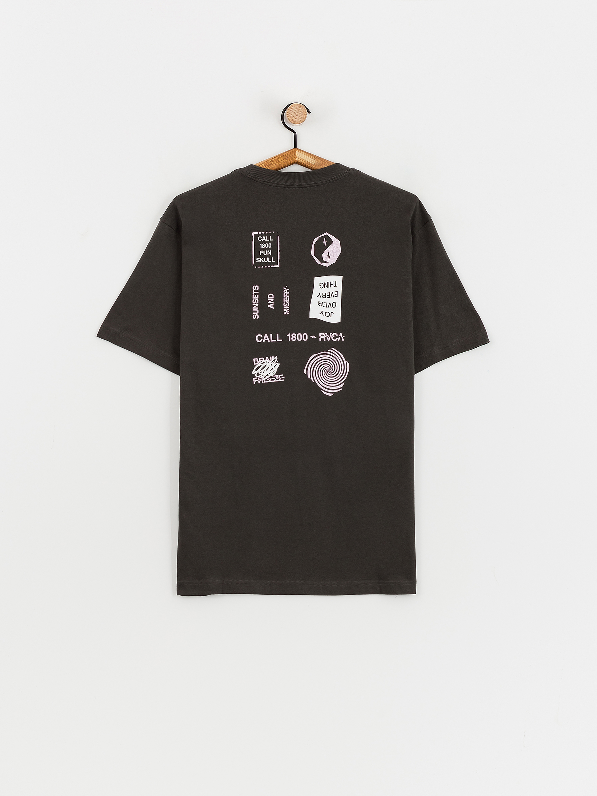 T-shirt RVCA Call Rvca (pirate black)