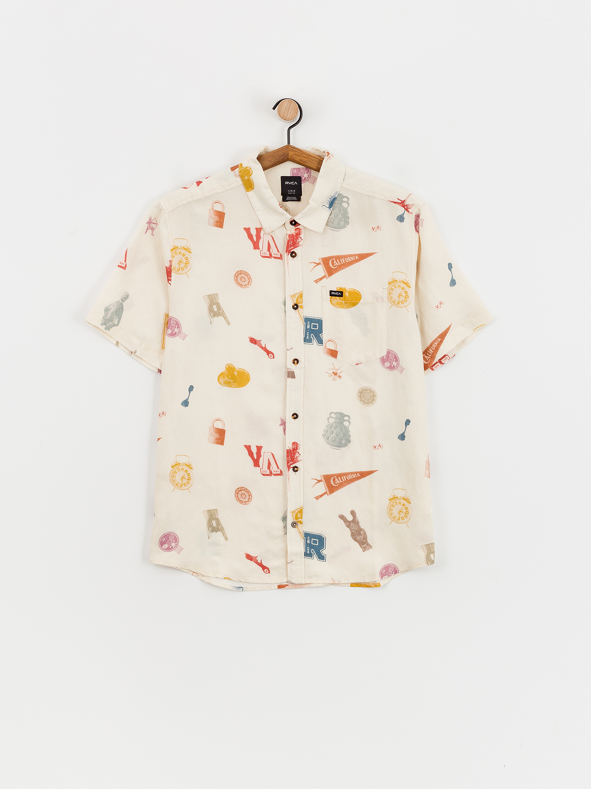 Koszula RVCA Artifacts (natural)
