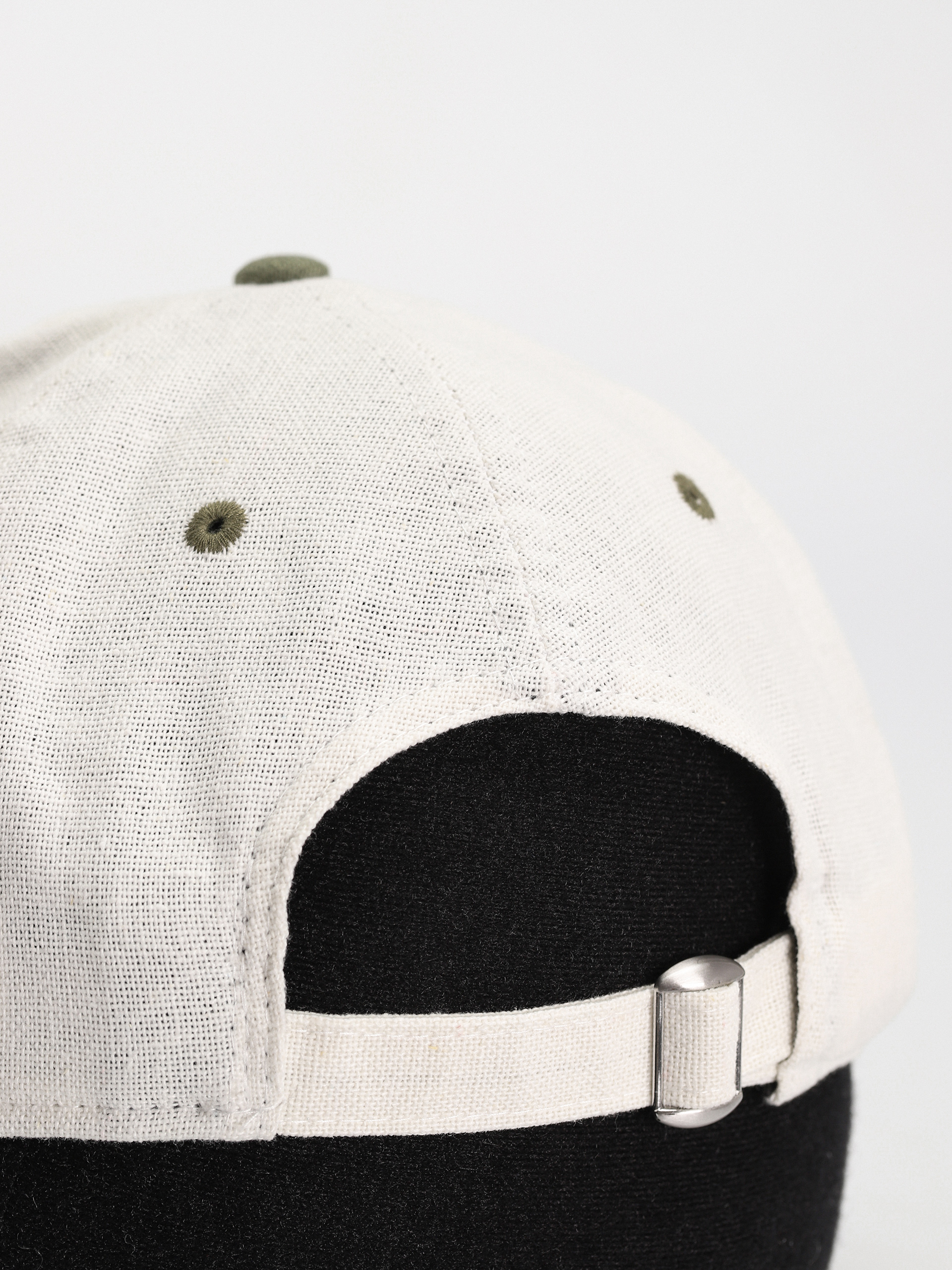 Czapka z daszkiem New Era Linen Script 9Twenty (white/green)