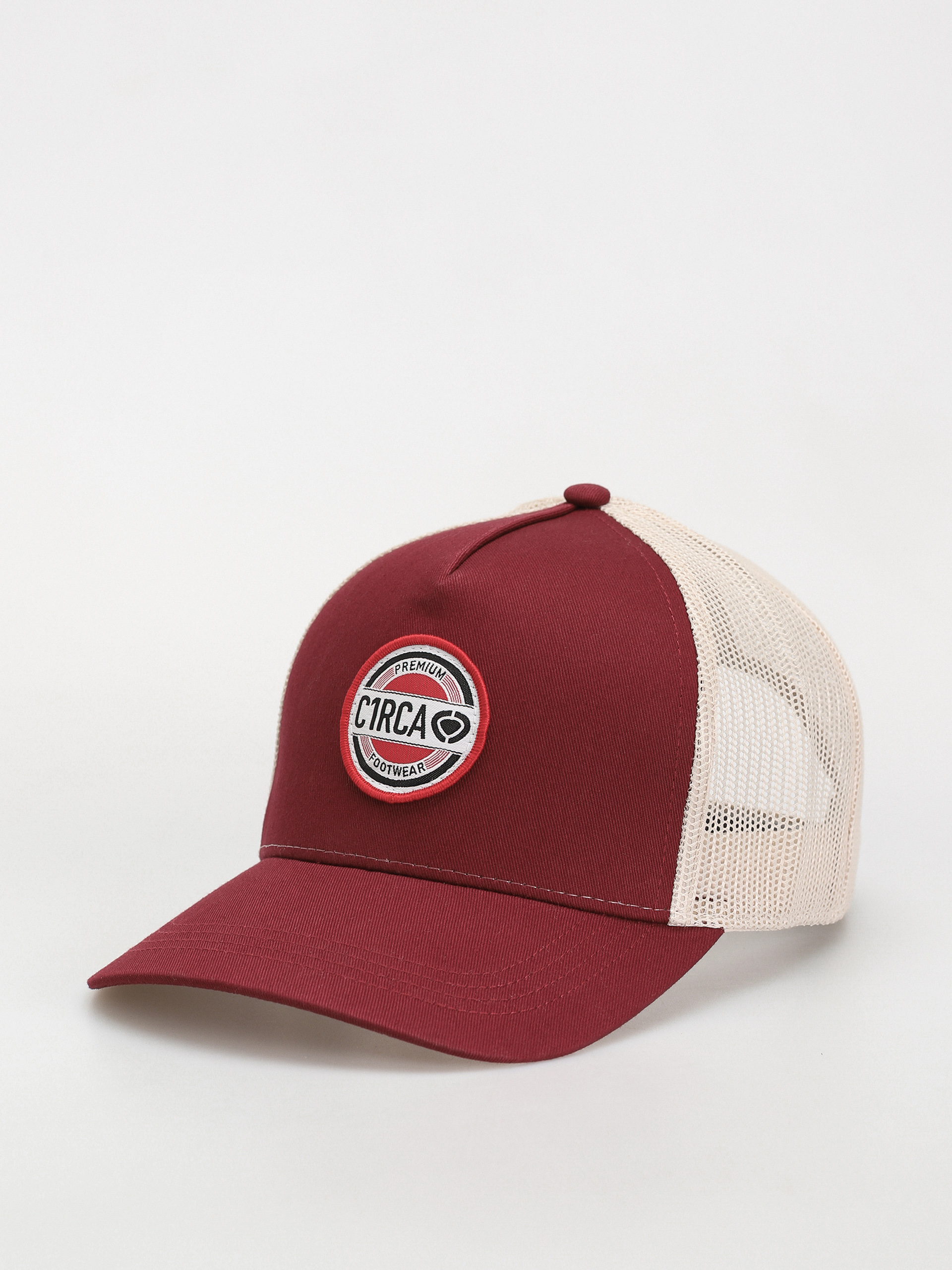Czapka z daszkiem Circa Premium Rapper Cap (burgundy/stone)