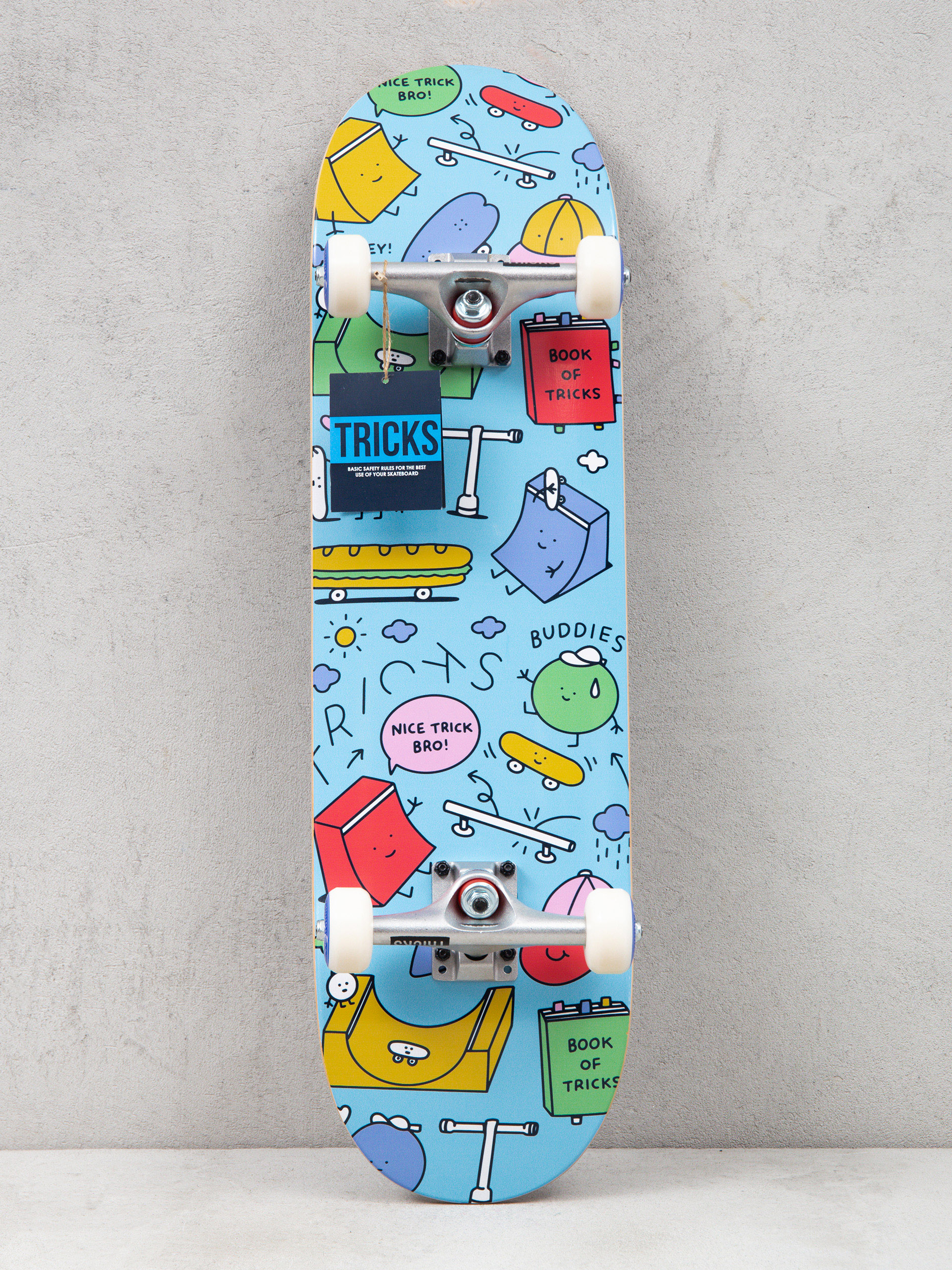 Deskorolka Tricks BB Book Of Tricks (blue)