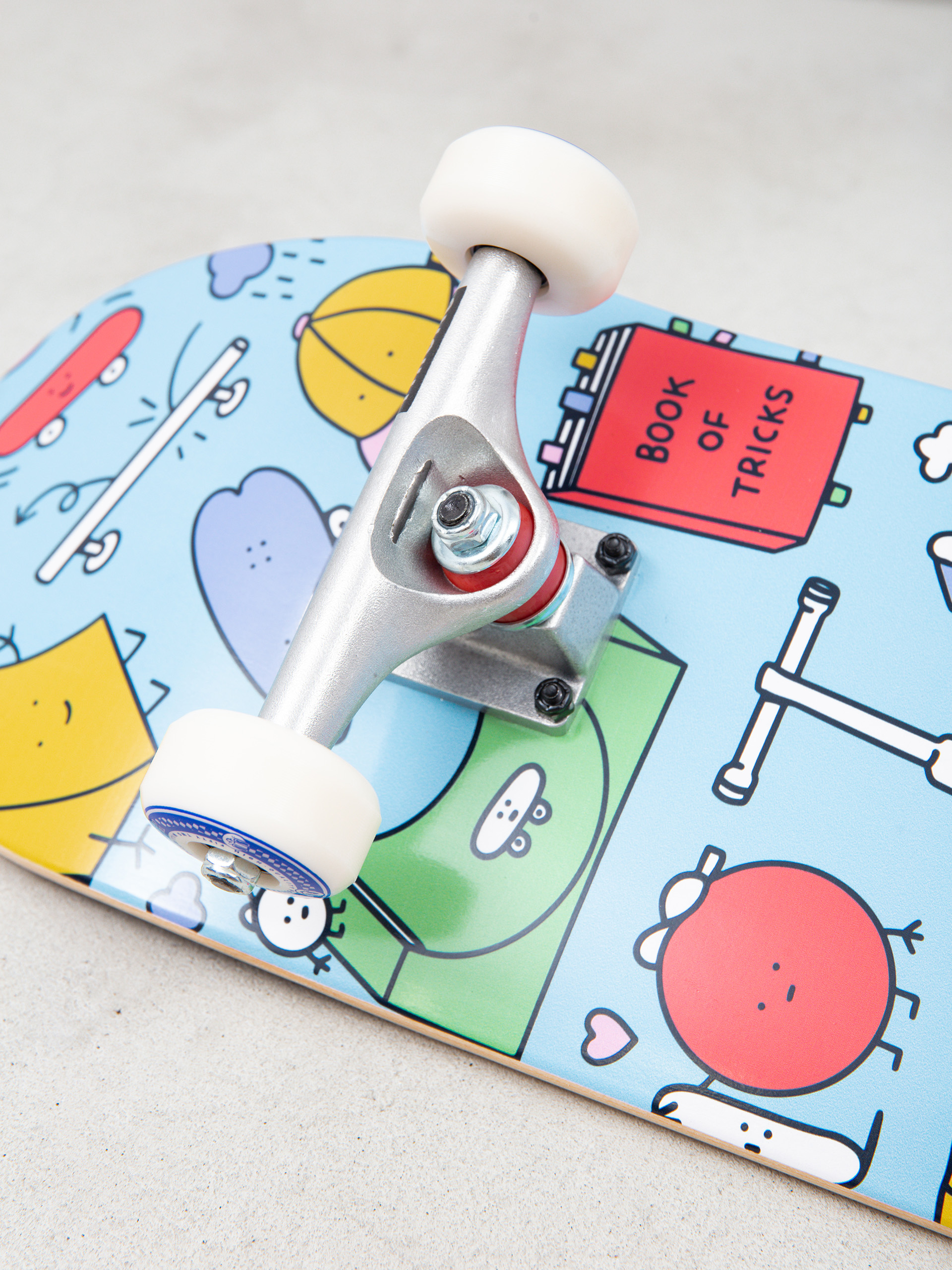 Deskorolka Tricks BB Book Of Tricks (blue)