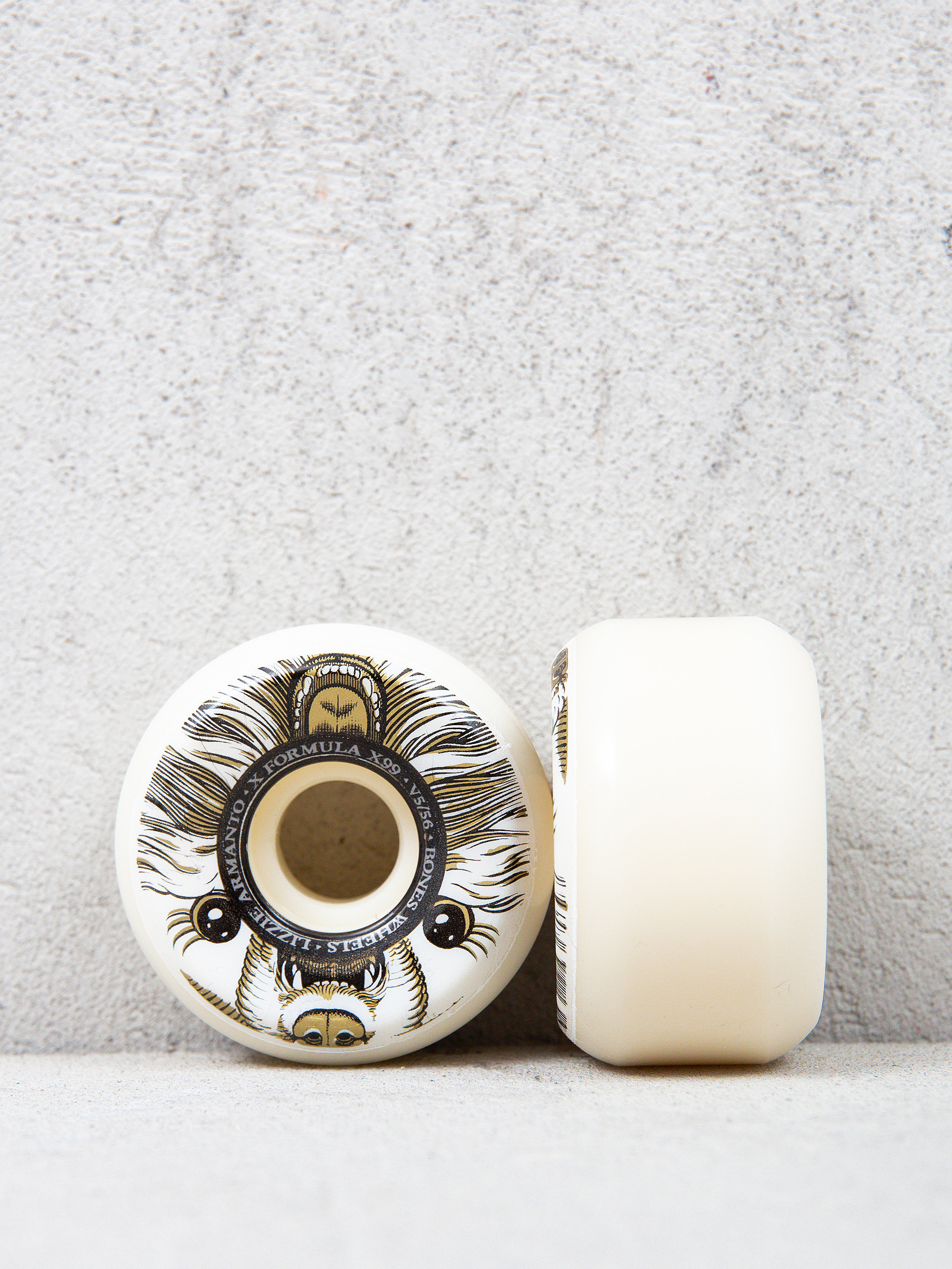 Kółka Bones X Formula Armanto Alma Mutter V5 Sidecut 99A (white/gold/black)