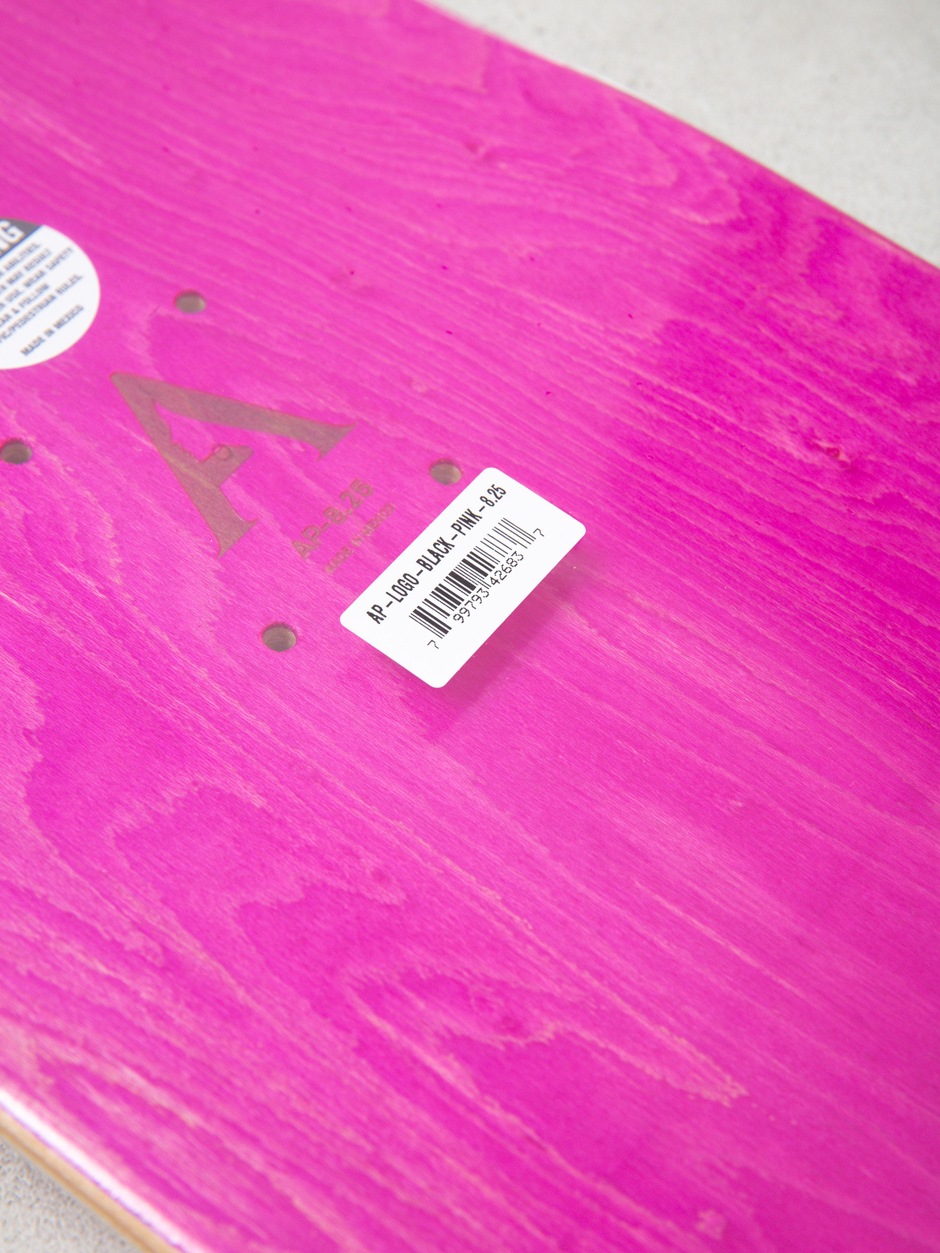Deck April Skateboards Logo (pink/black)