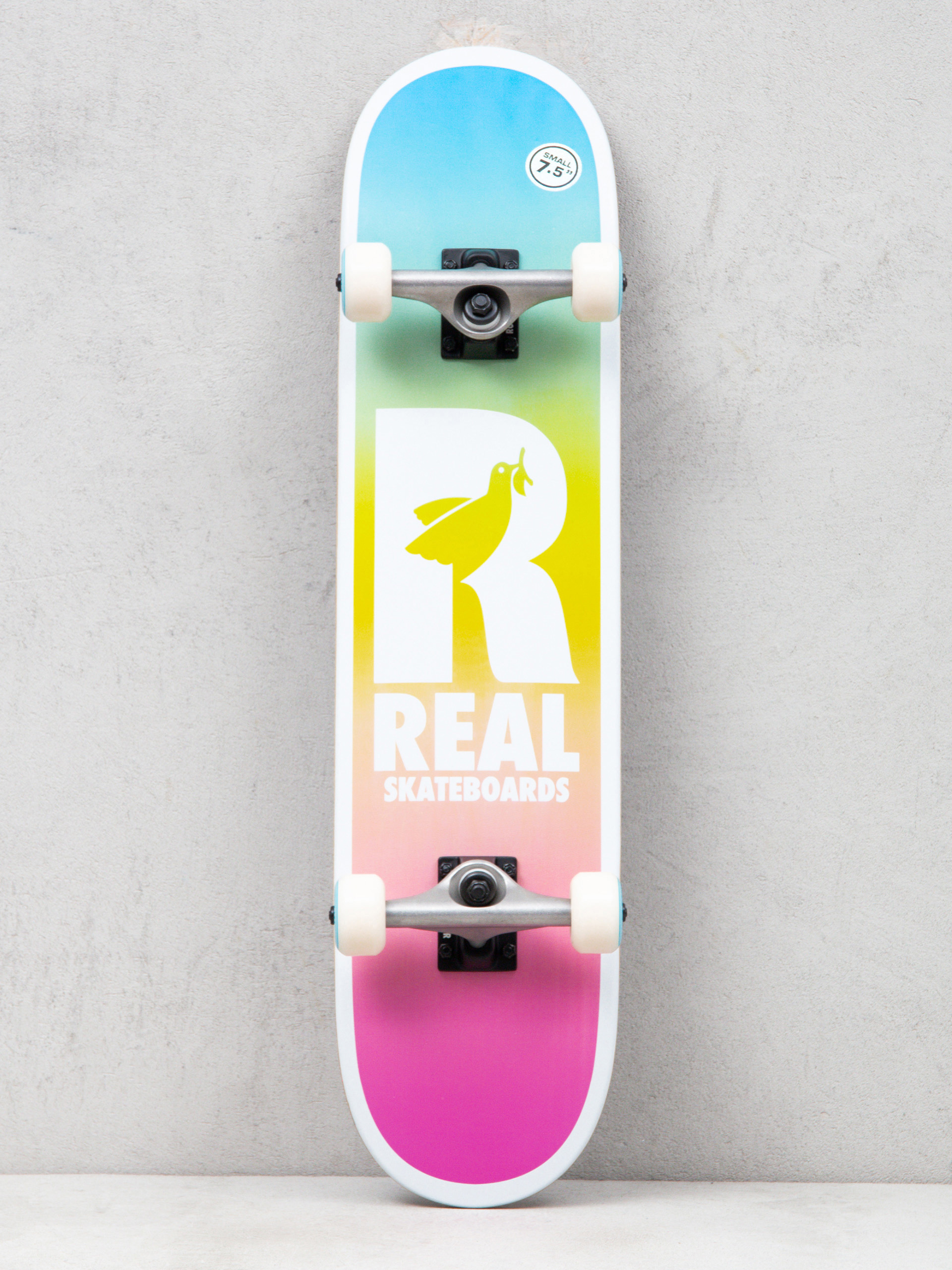 Deskorolka Real Be Free Fade (blue/yellow/pink)