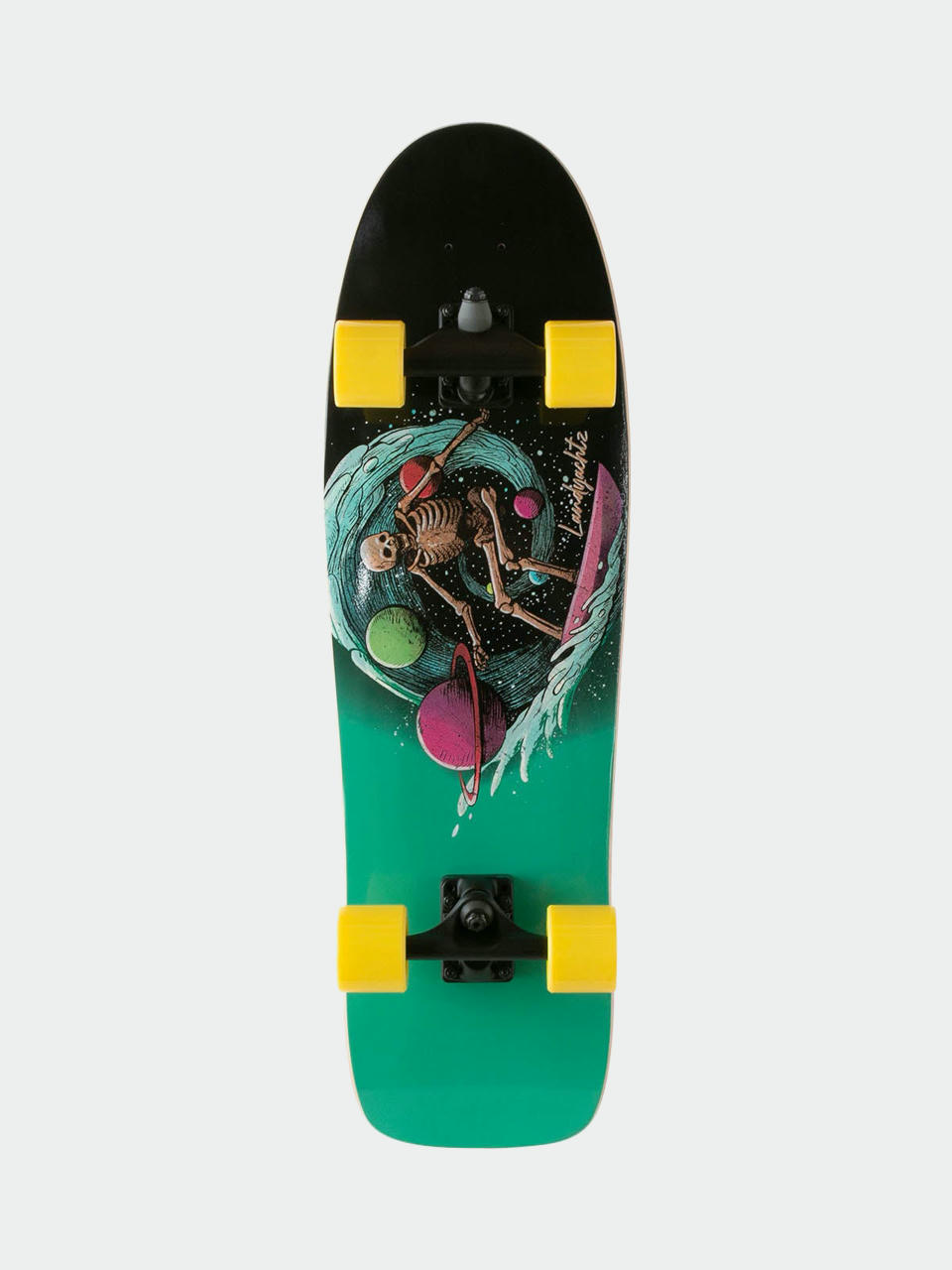 Deskorolka cruiser Landyachtz Surf Life (surfing skeleton)