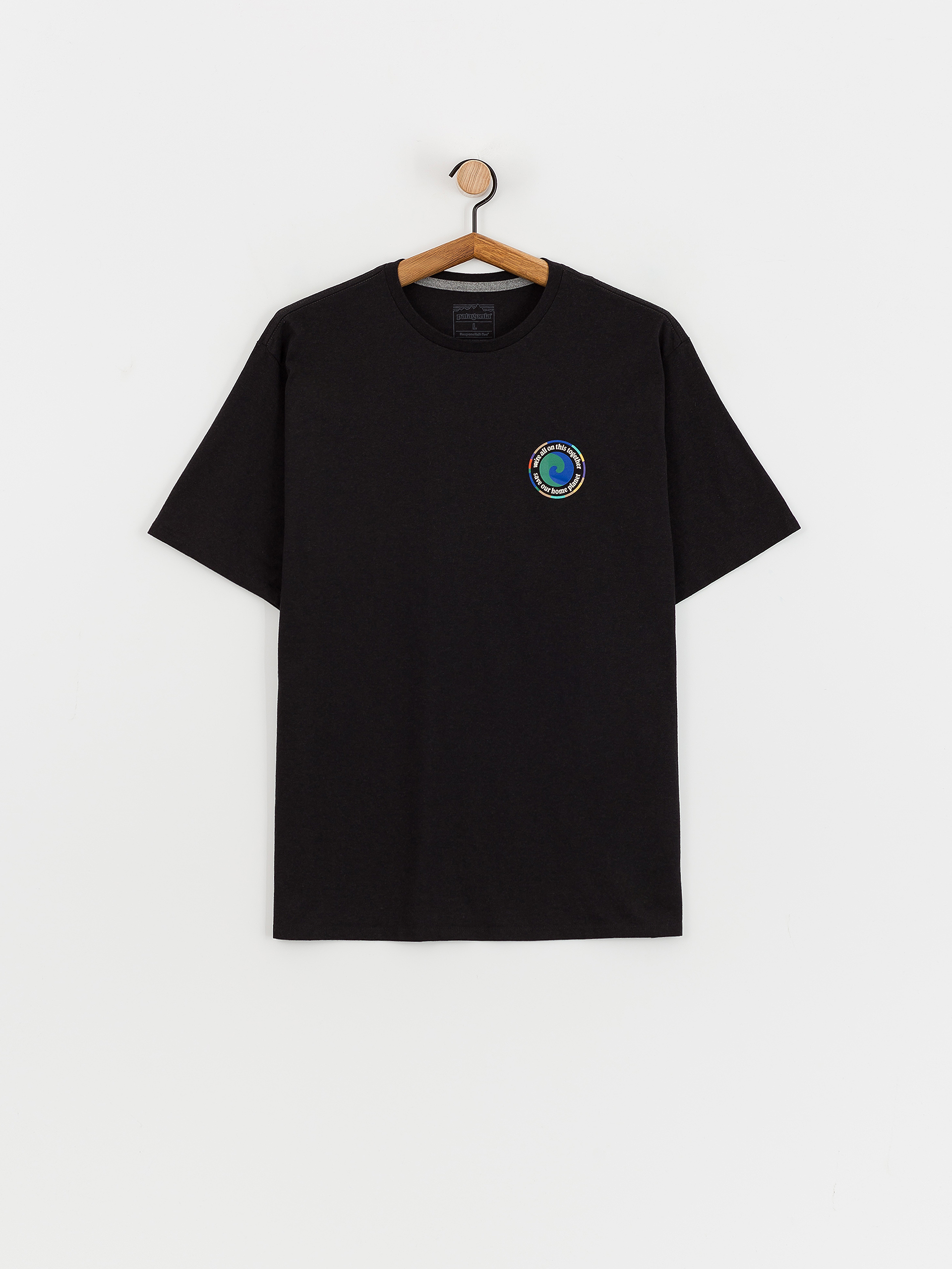 T-shirt Patagonia Unity Fitz Responsibili (ink black)