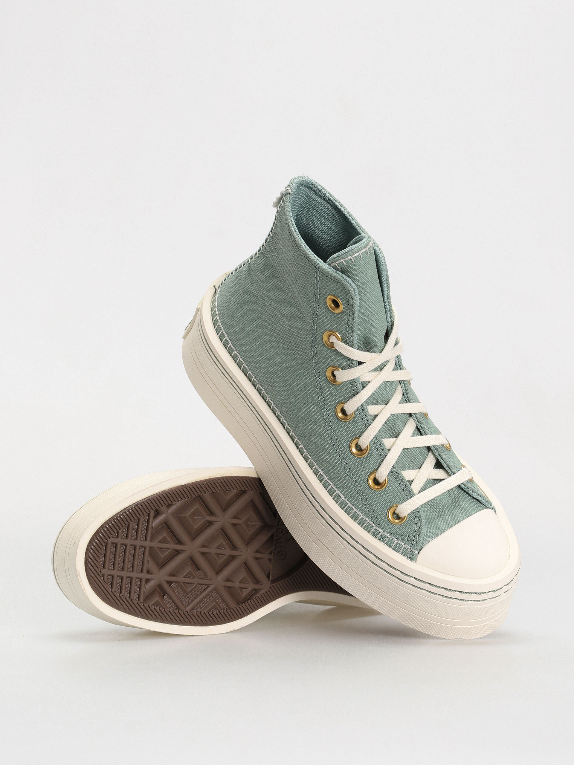 Trampki Converse Chuck Taylor All Star Modern Lift Hi Wmn (apple green)