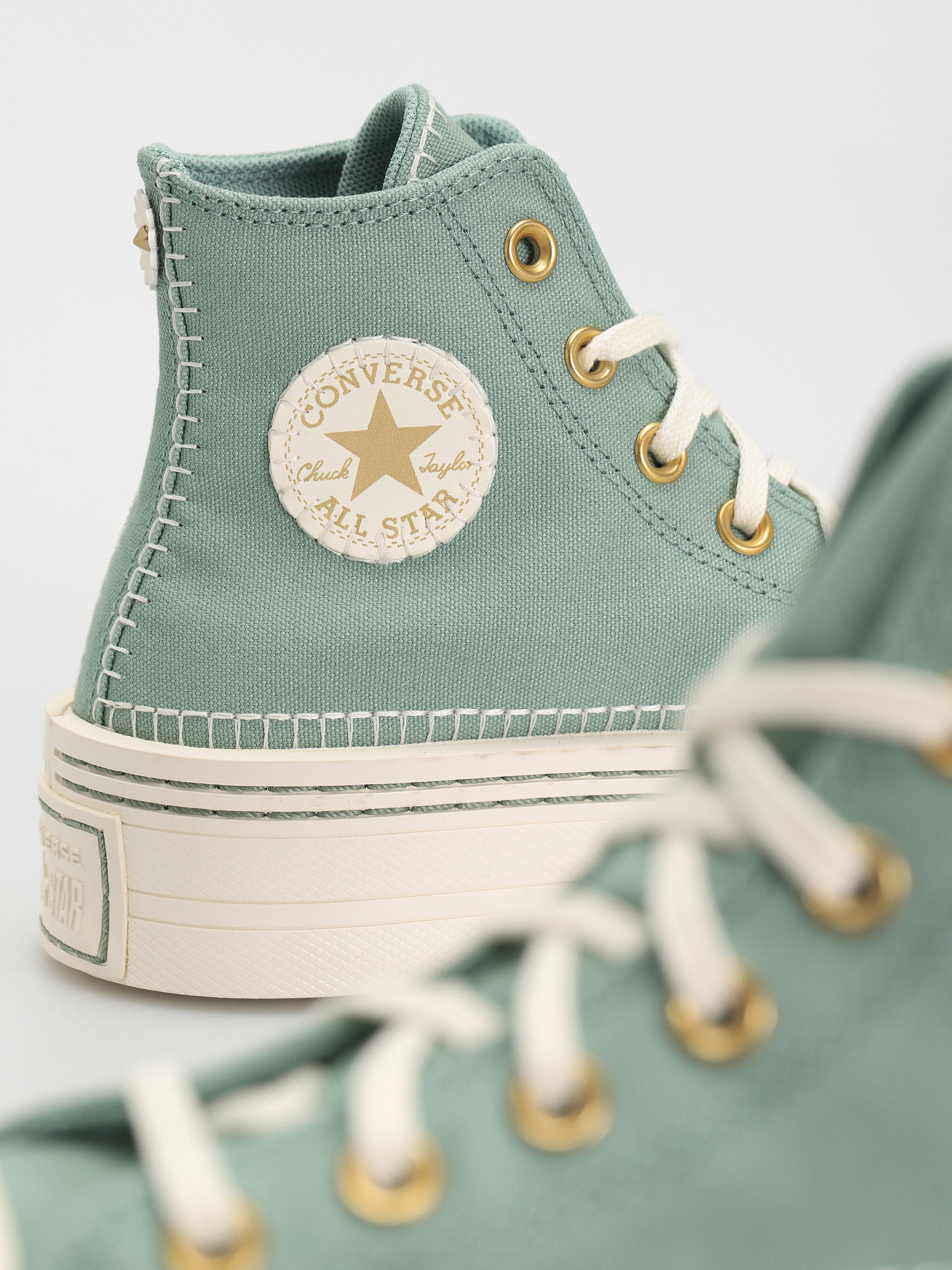 Trampki Converse Chuck Taylor All Star Modern Lift Hi Wmn (apple green)