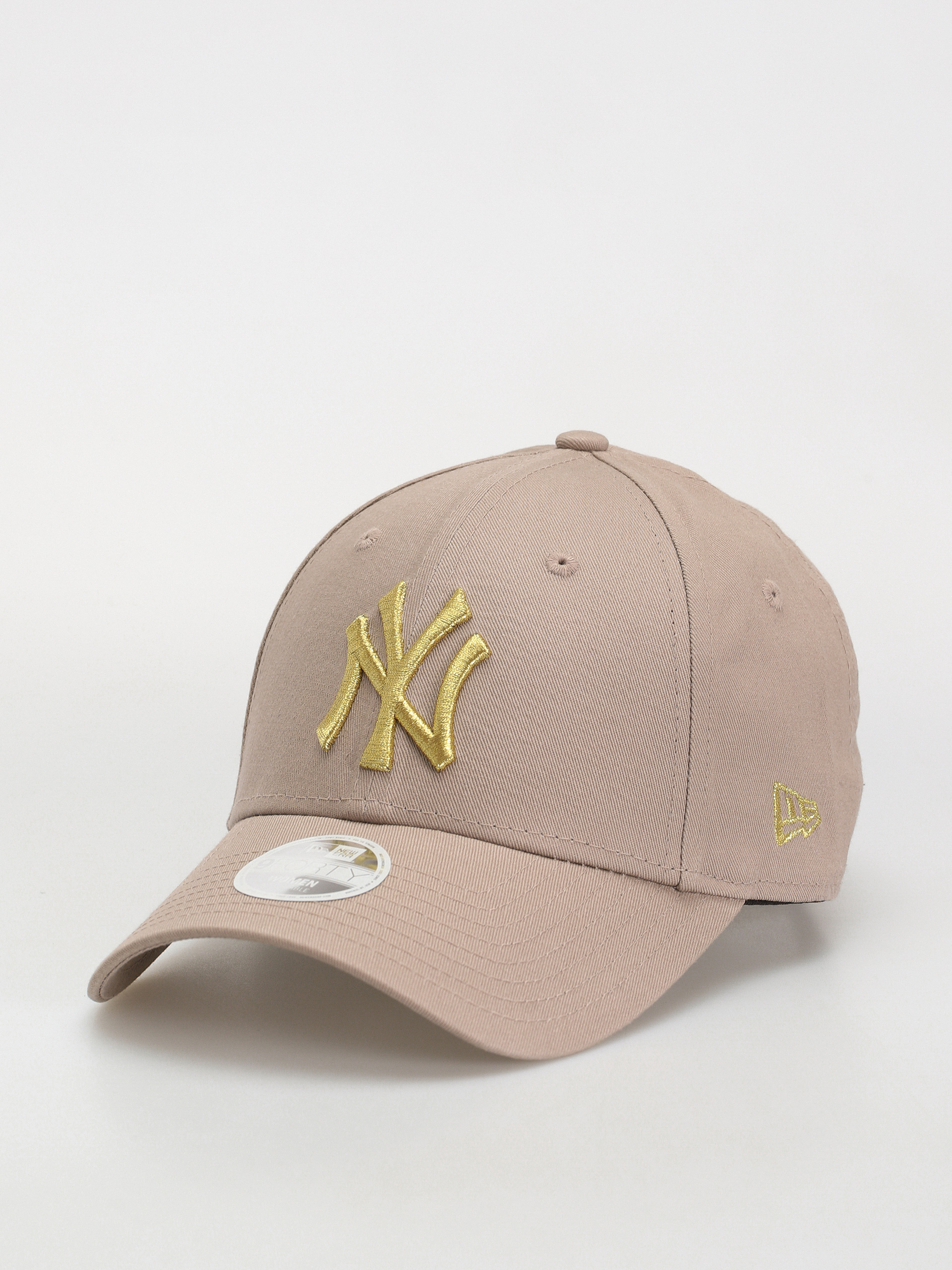 Czapka z daszkiem New Era Metallic Logo 9Forty New York Yankees Wmn (brown)