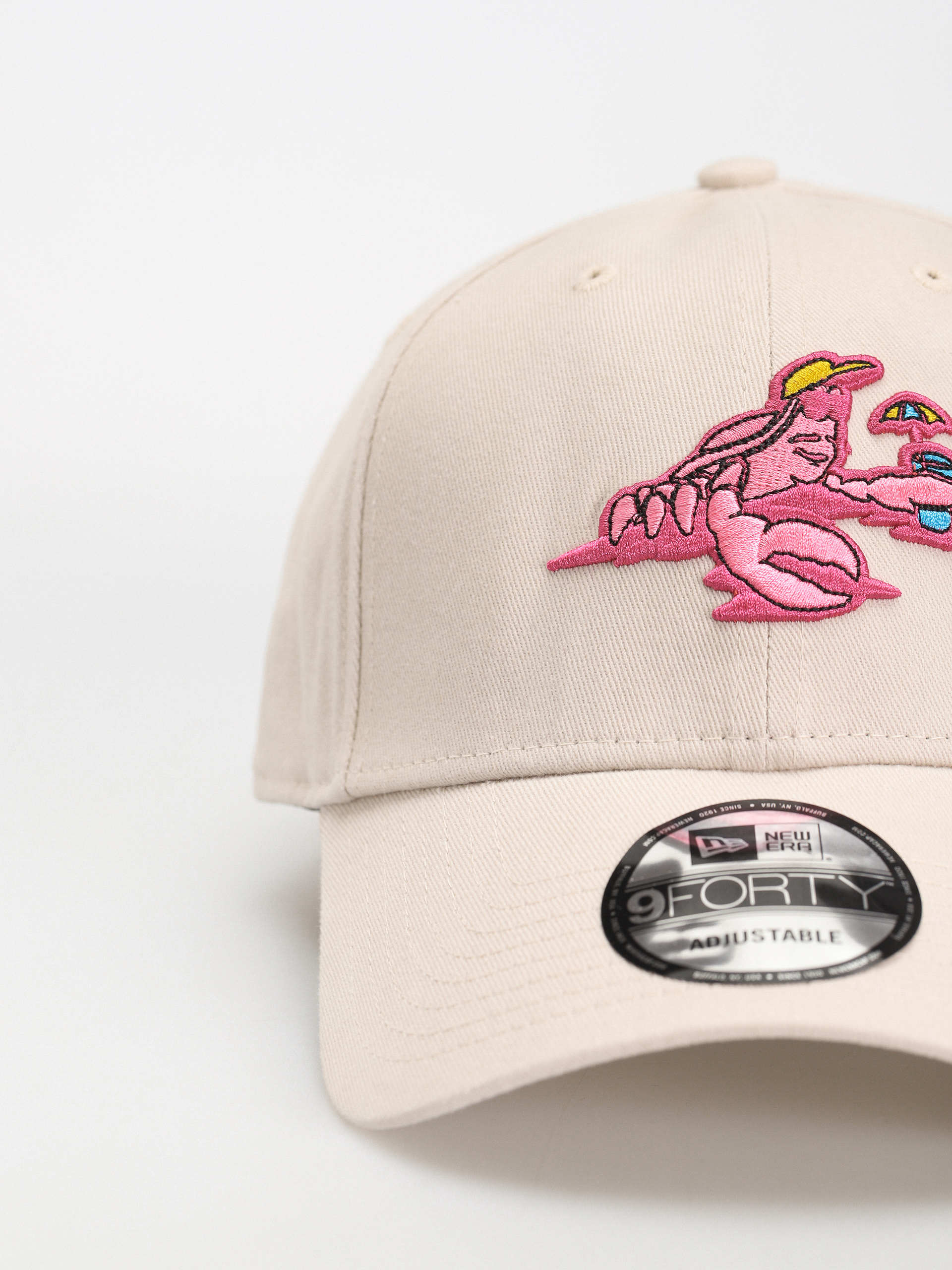 Czapka z daszkiem New Era Character 9Forty (stone)