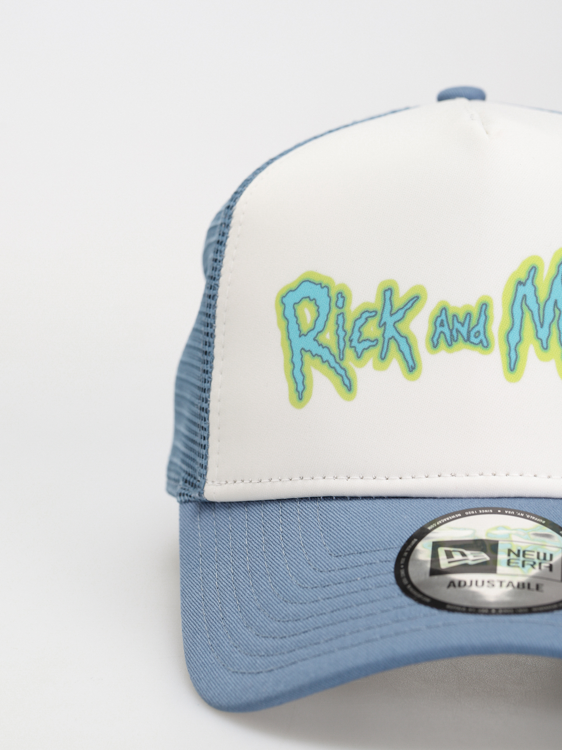 Czapka z daszkiem New Era Character Trucker Rick And Morty (blue/white)