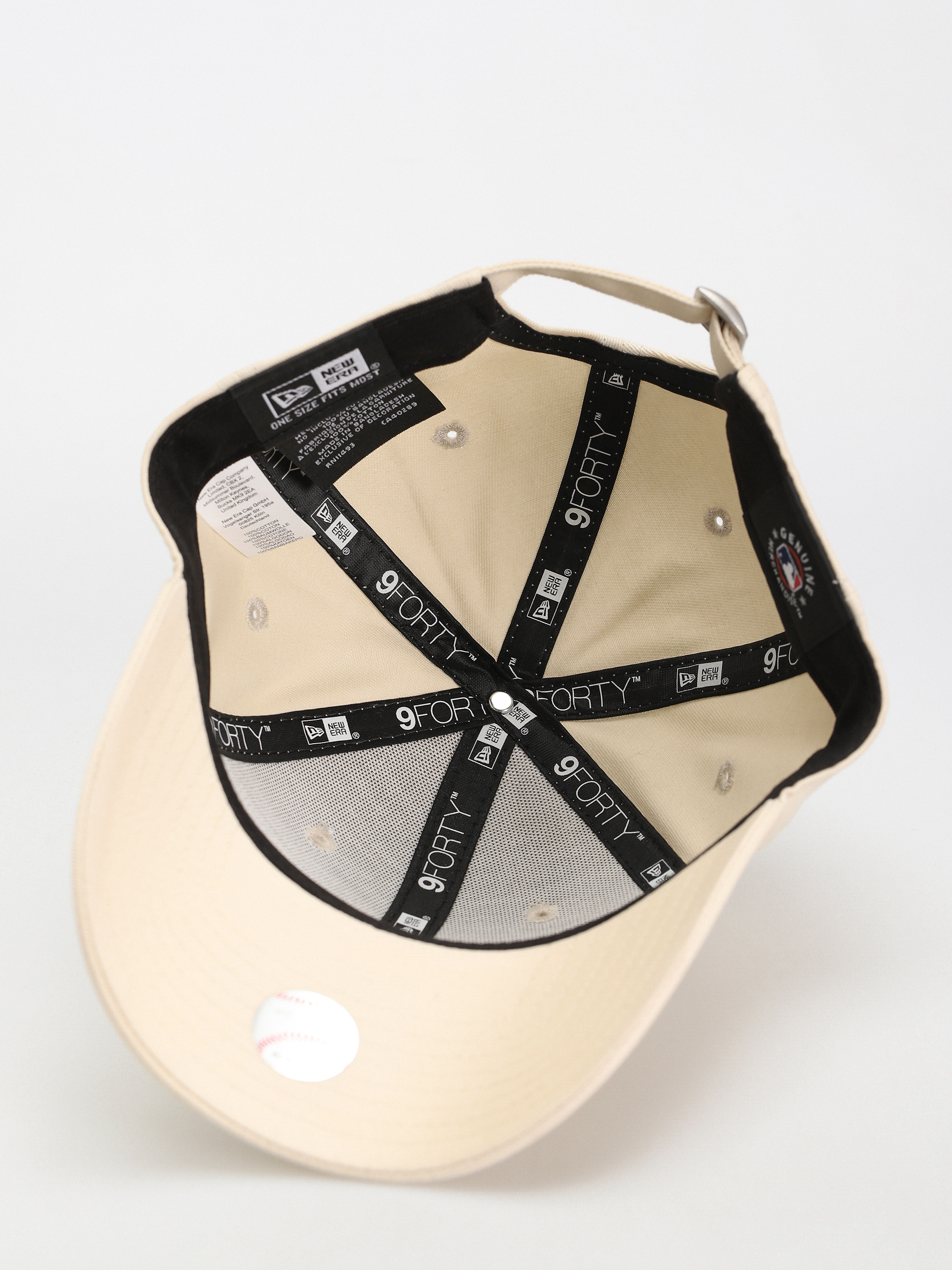 Czapka z daszkiem New Era League Essential 9Forty New York Yankees Wmn (beige)