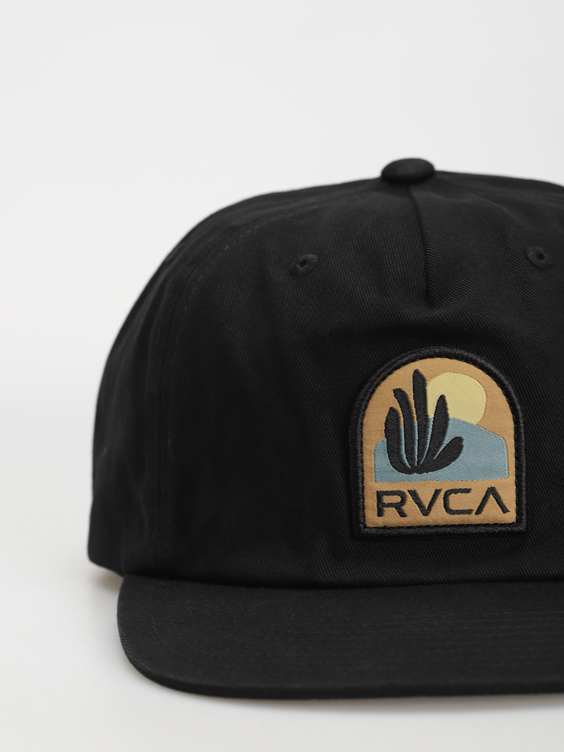 Czapka z daszkiem RVCA Paper Cuts Snapback (black)