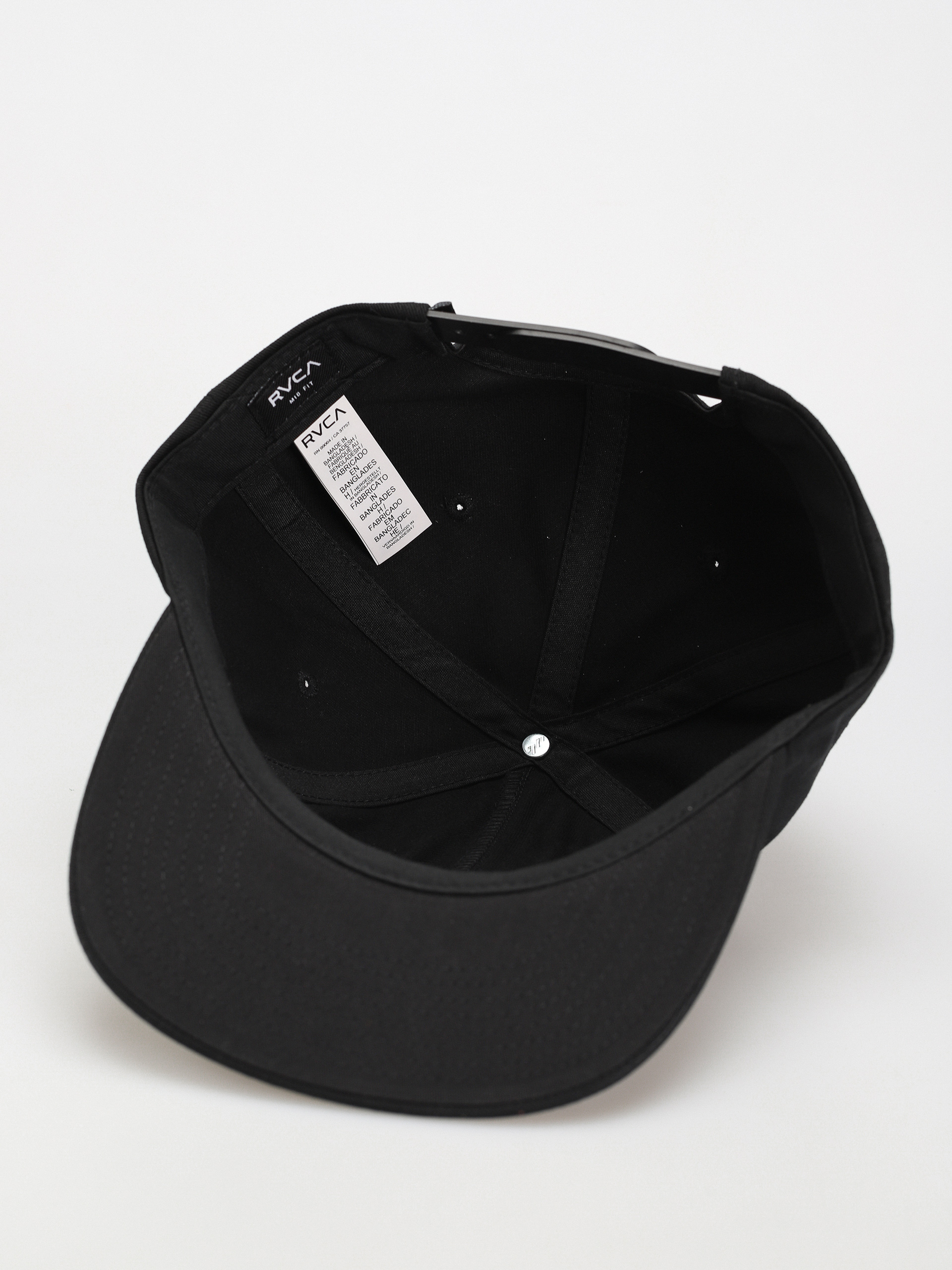 Czapka z daszkiem RVCA Paper Cuts Snapback (black)