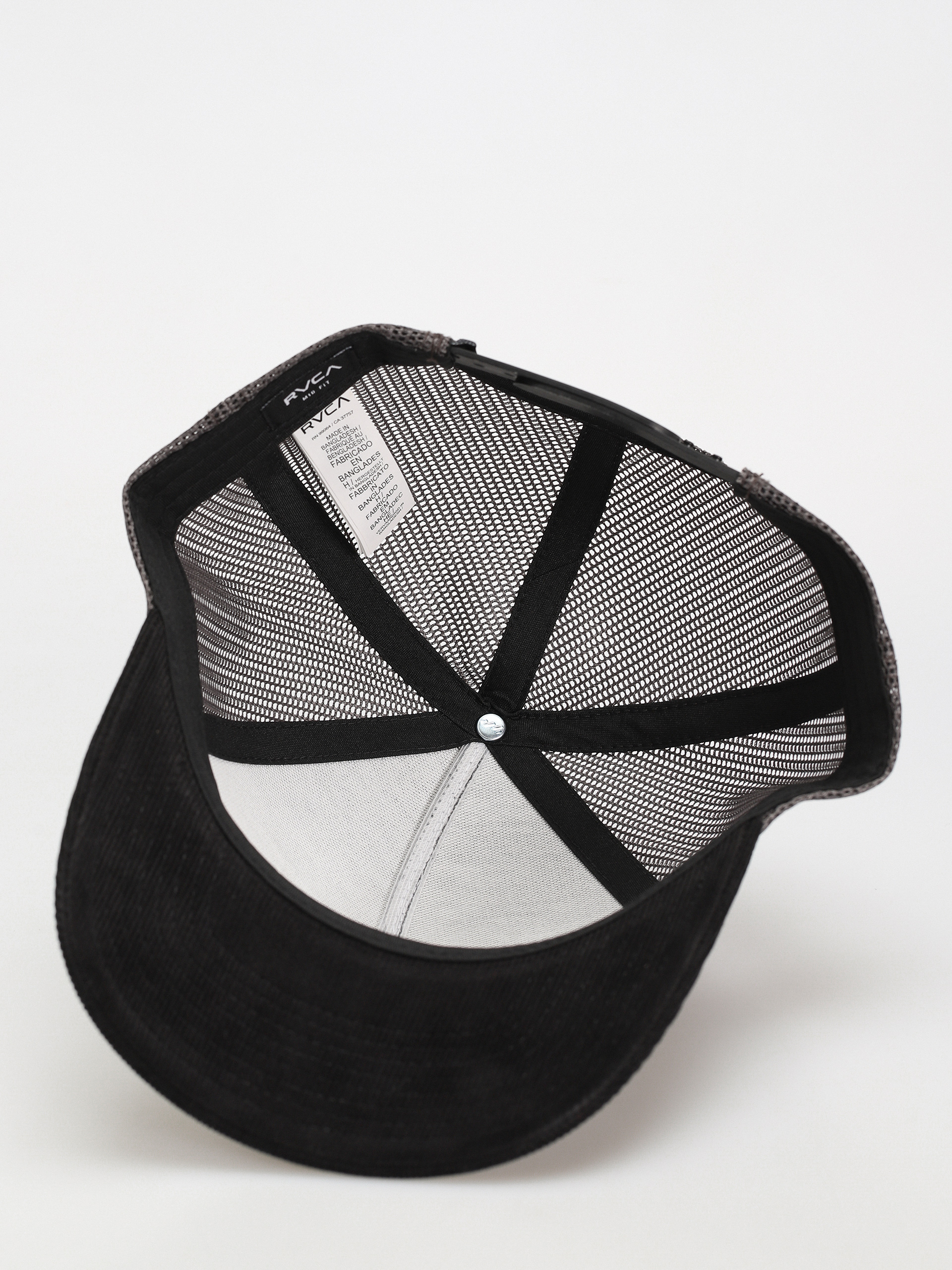 Czapka z daszkiem RVCA Va Atw Cord Trucker (black)