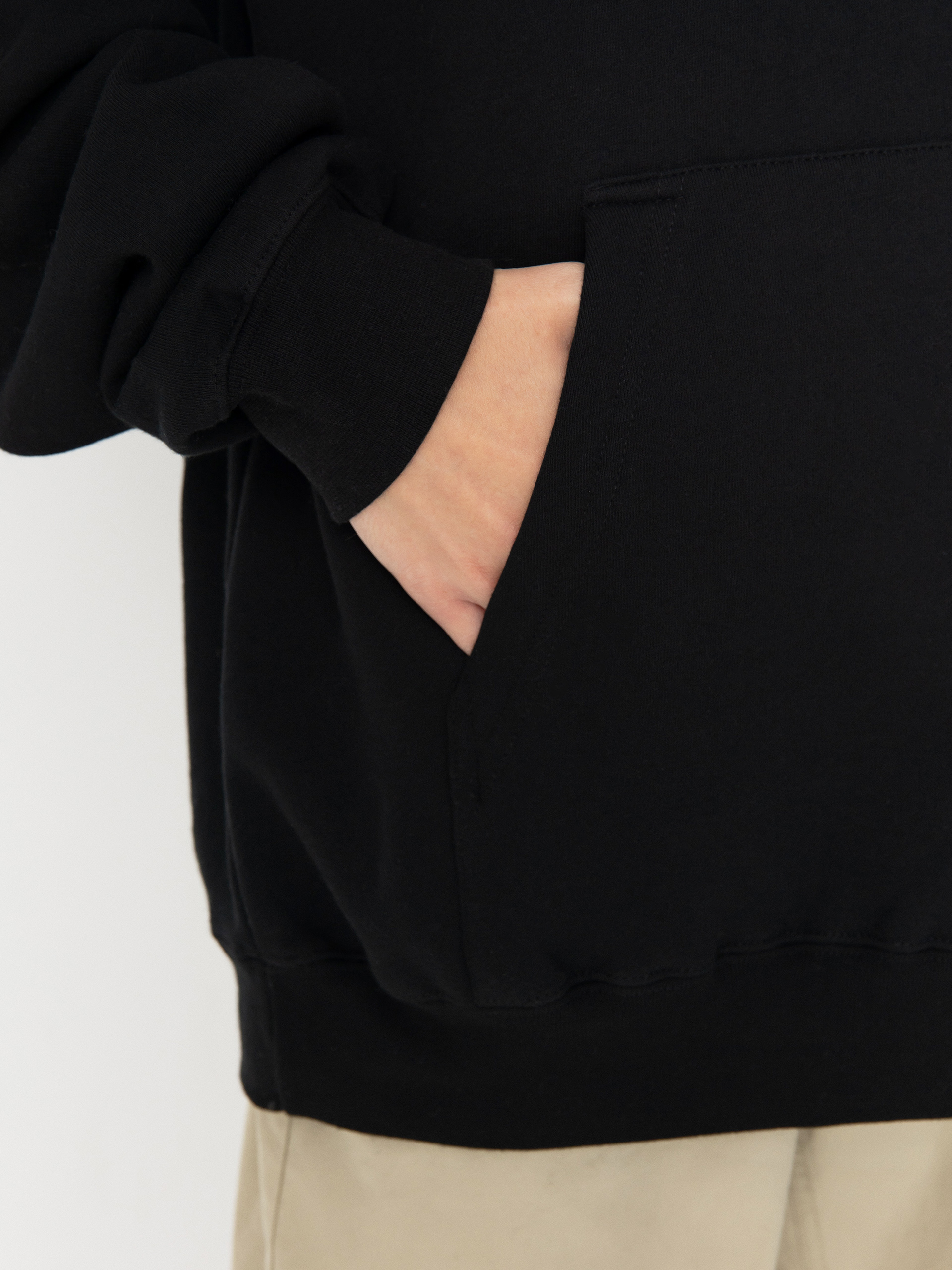 Bluza z kapturem Emerica Lockup HD (black/gold)