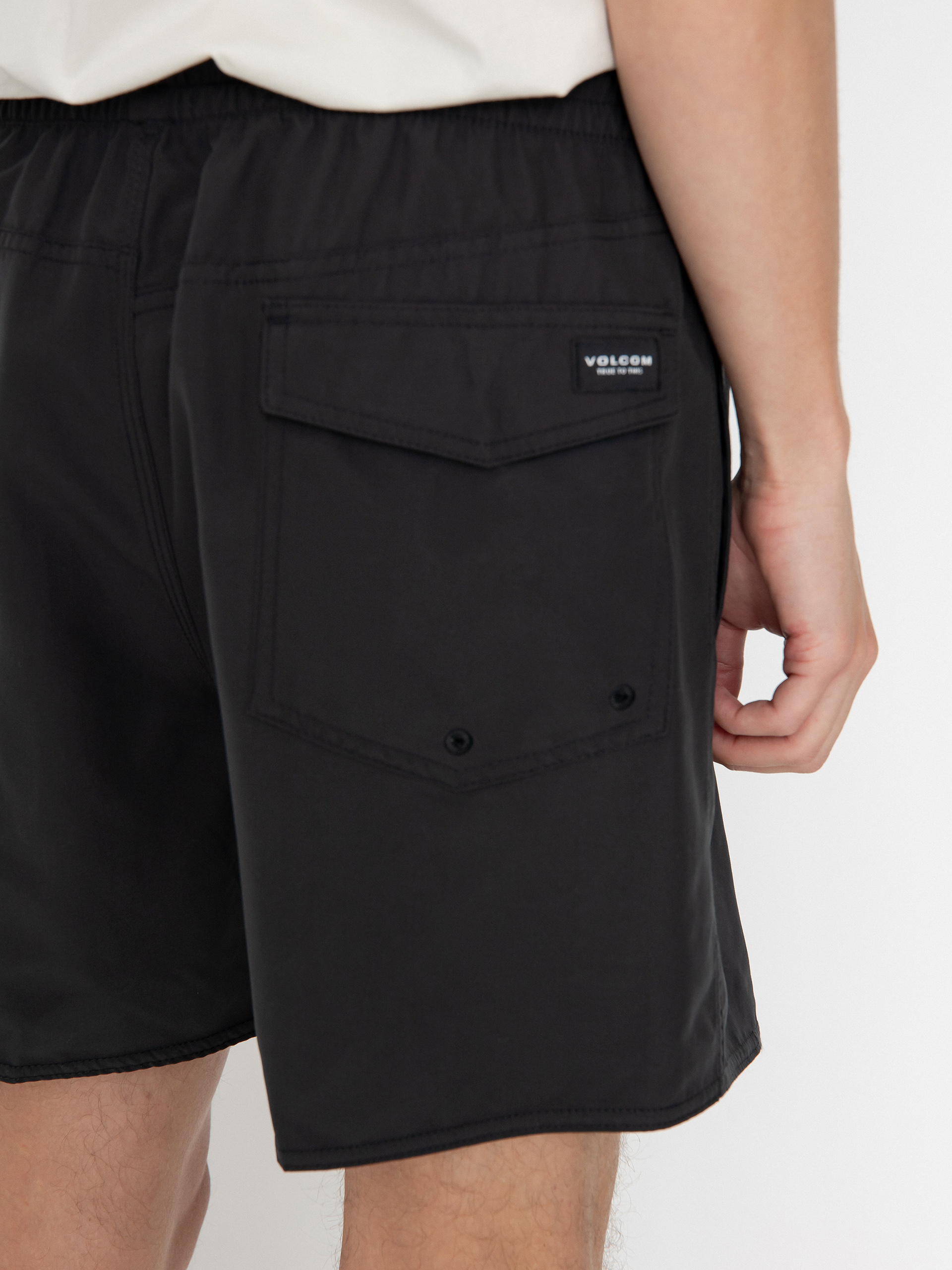 Szorty Volcom Lido Solid 16 (black)