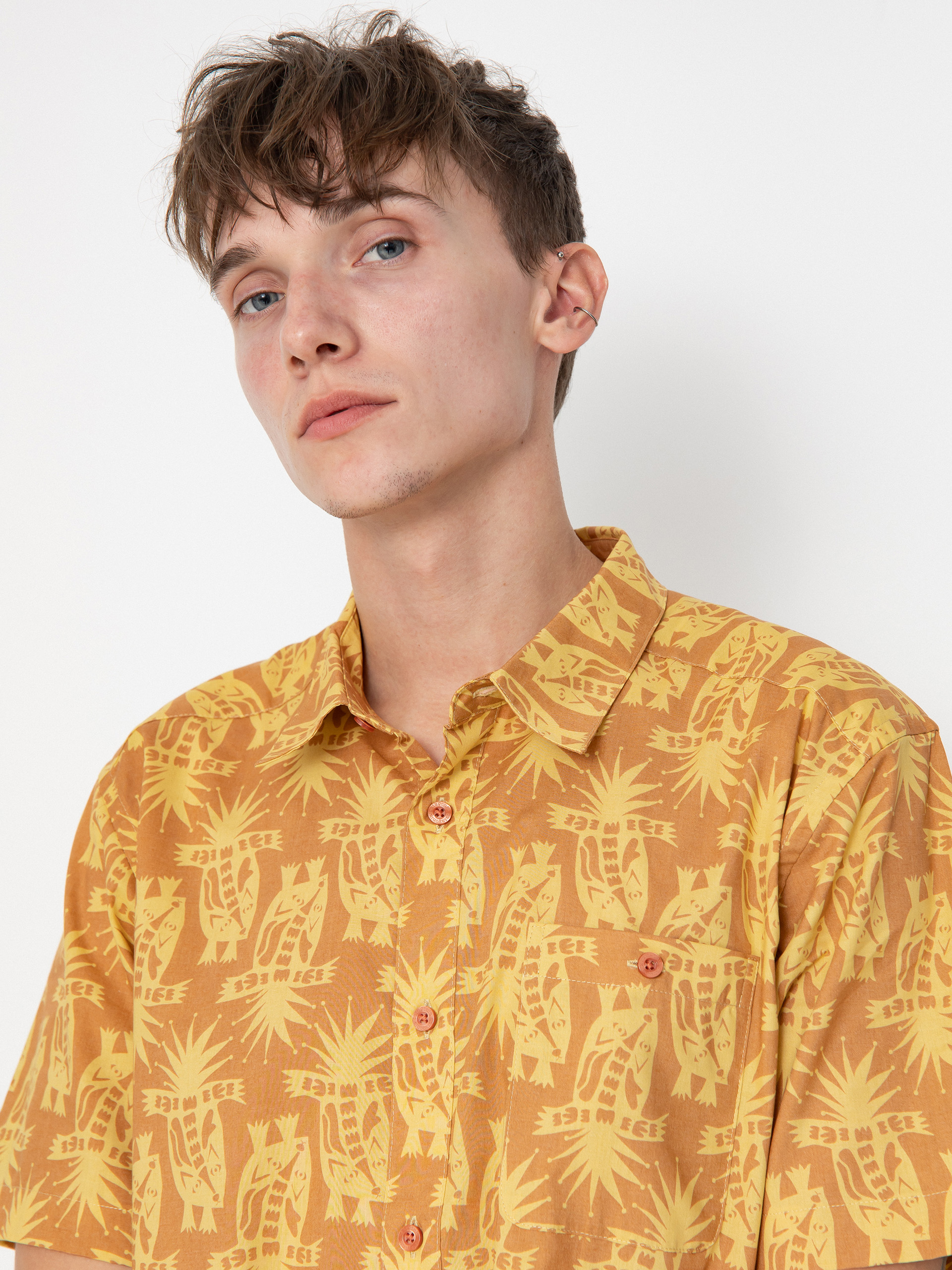 Koszula Patagonia Go To Shirt (skunks sienna clay)