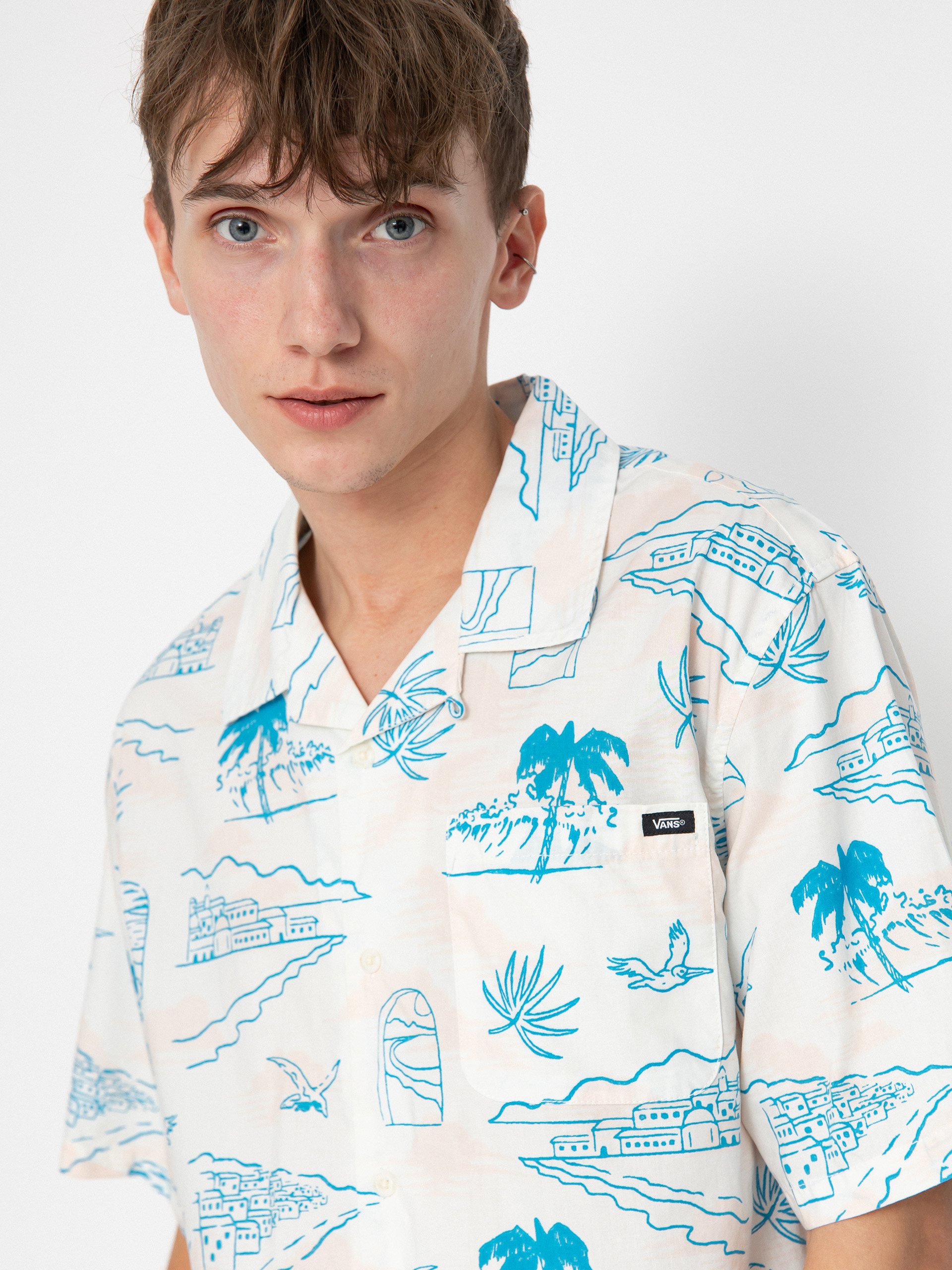 Koszula Vans Davista Woven (marshmallow)