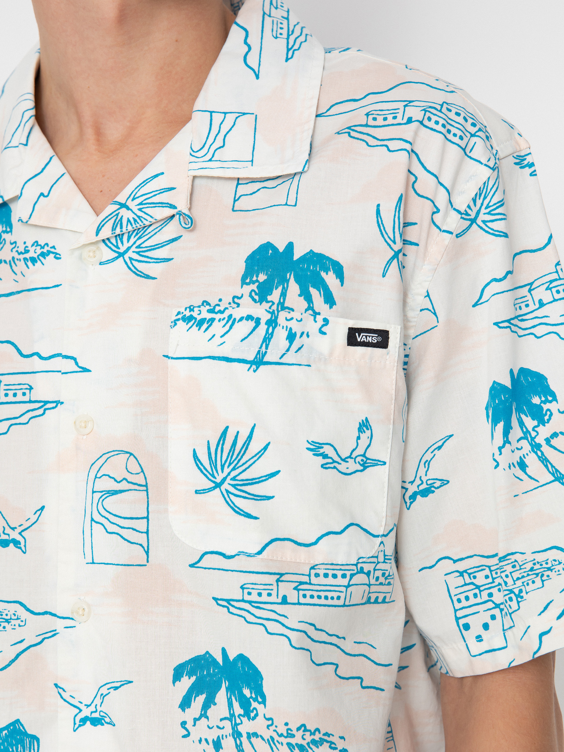 Koszula Vans Davista Woven (marshmallow)