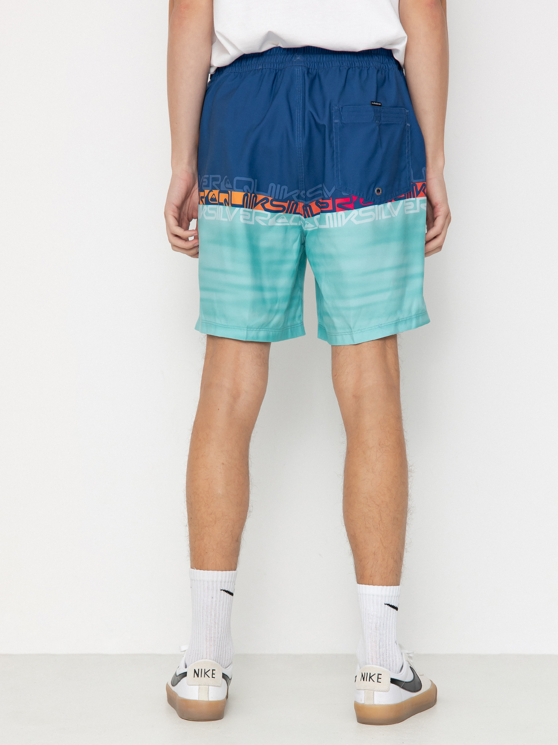 Szorty Quiksilver Everyday Wordblock Volley 17 (monaco blue)
