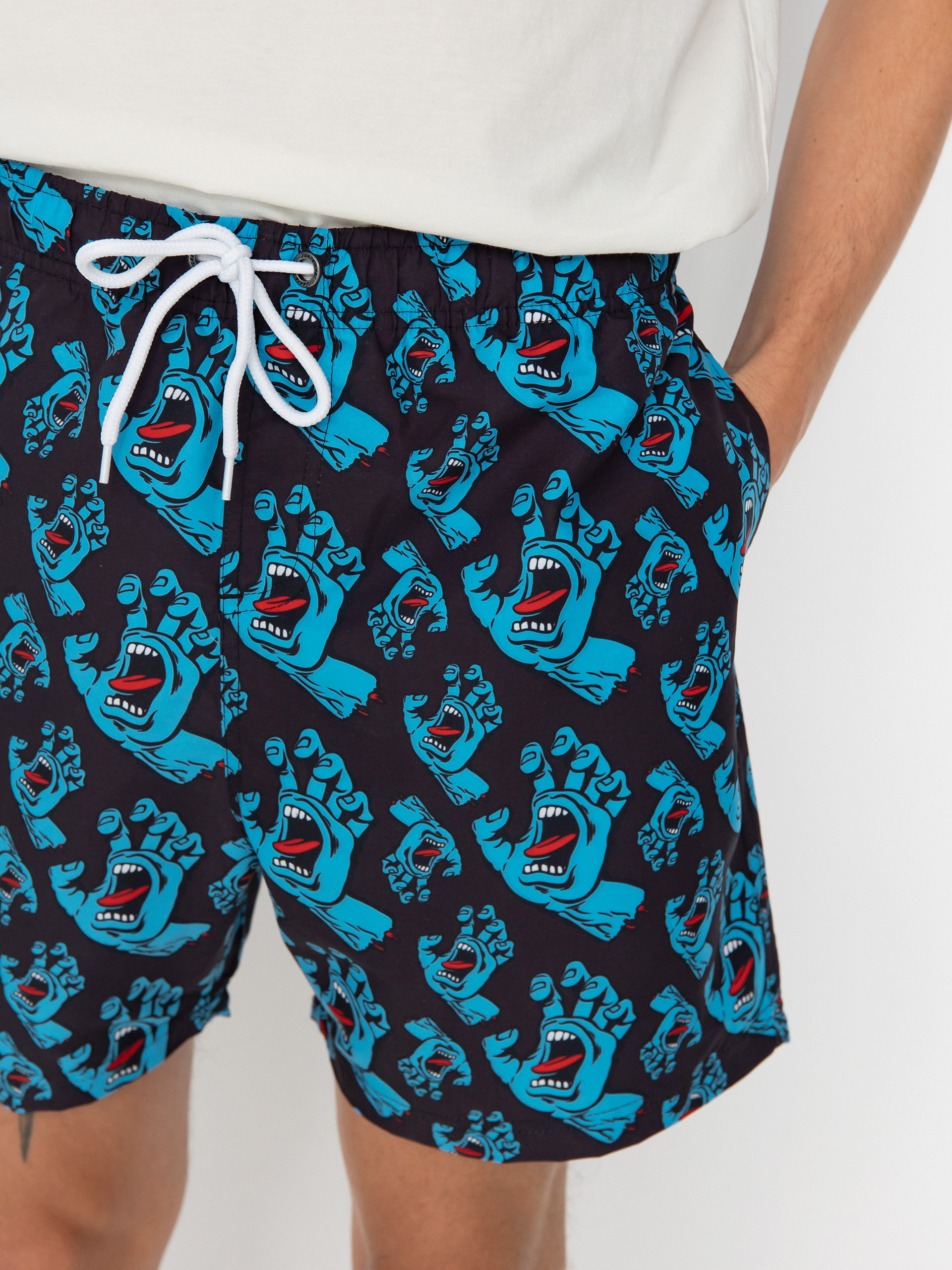 Szorty Santa Cruz Hands All Over (black)