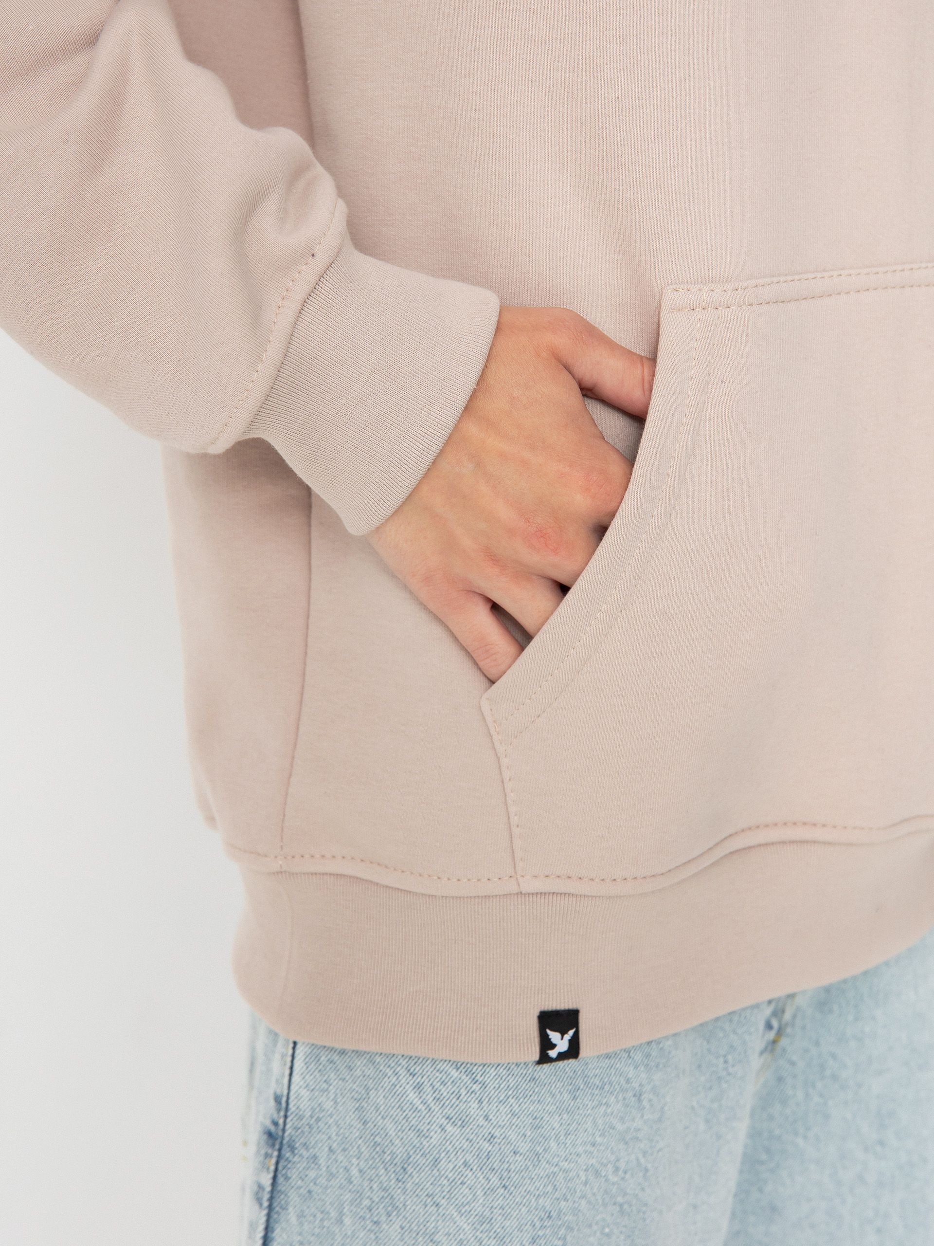 Bluza z kapturem Nervous Classic 3D HD (beige)