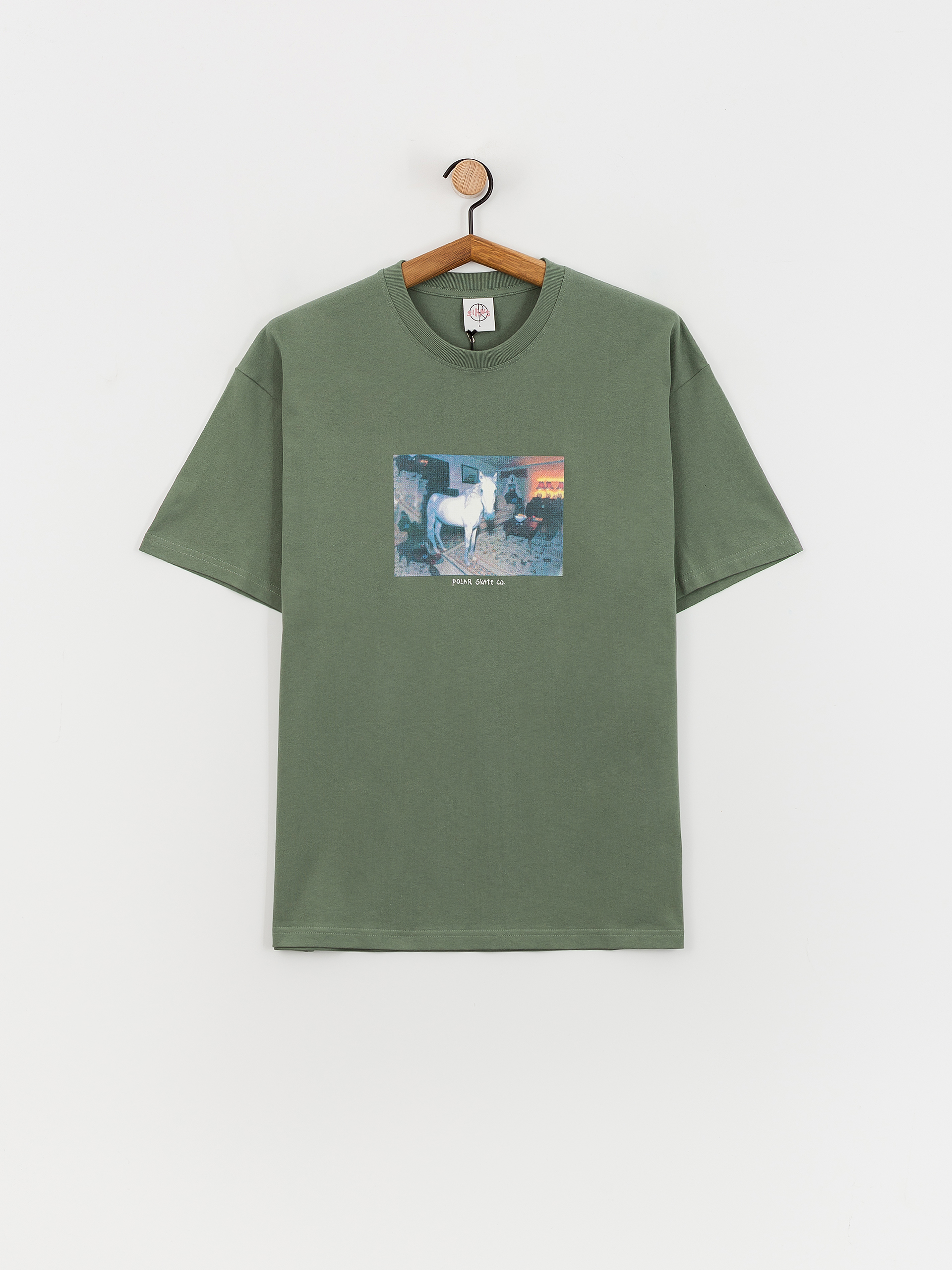 T-shirt Polar Skate Horse Dream (jade green)