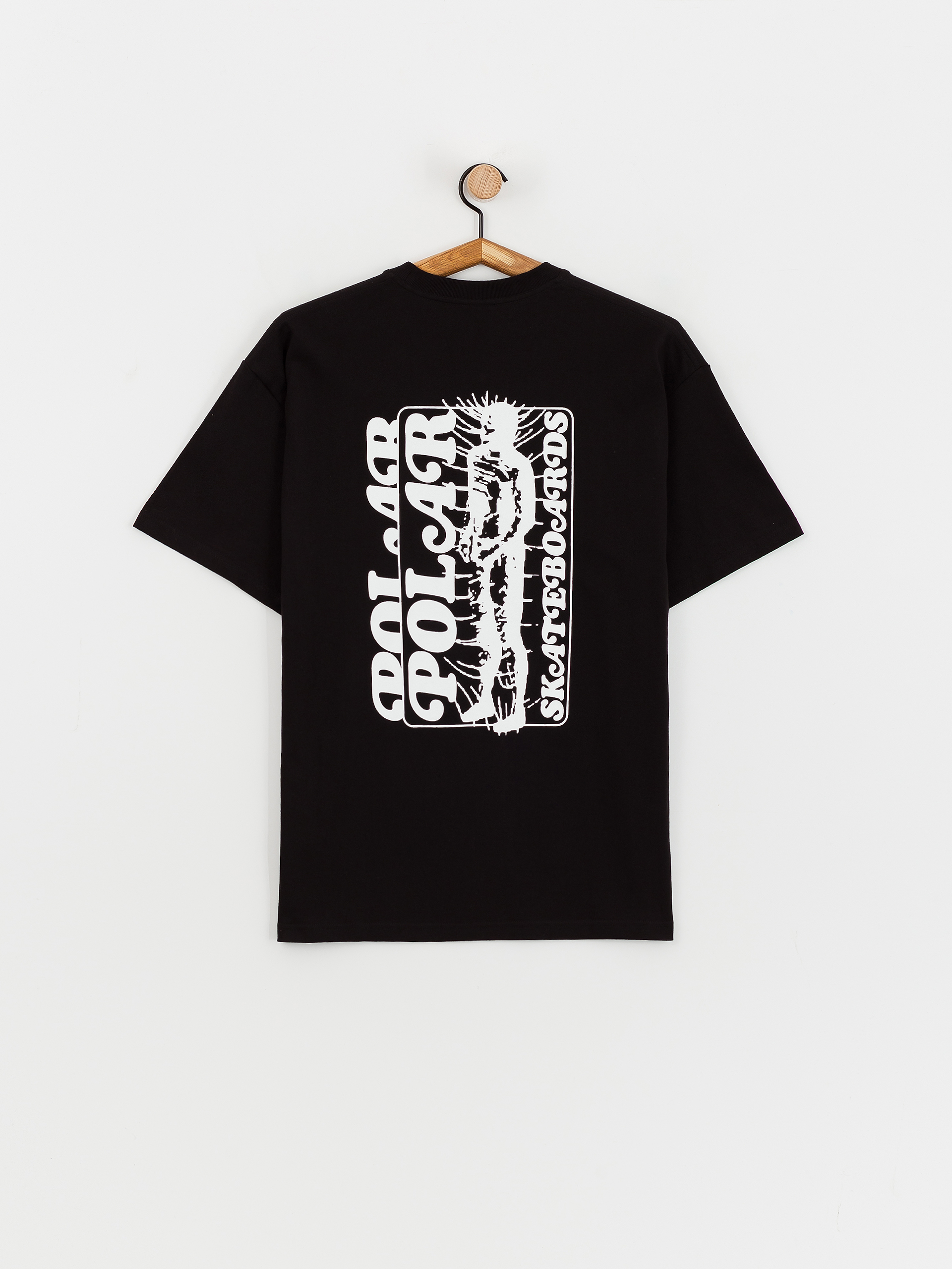 T-shirt Polar Skate Fields (black)