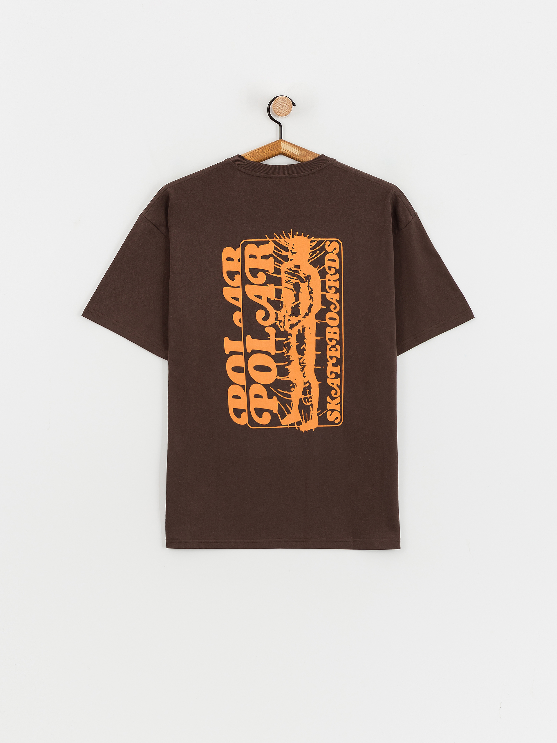 T-shirt Polar Skate Fields (chocolate)