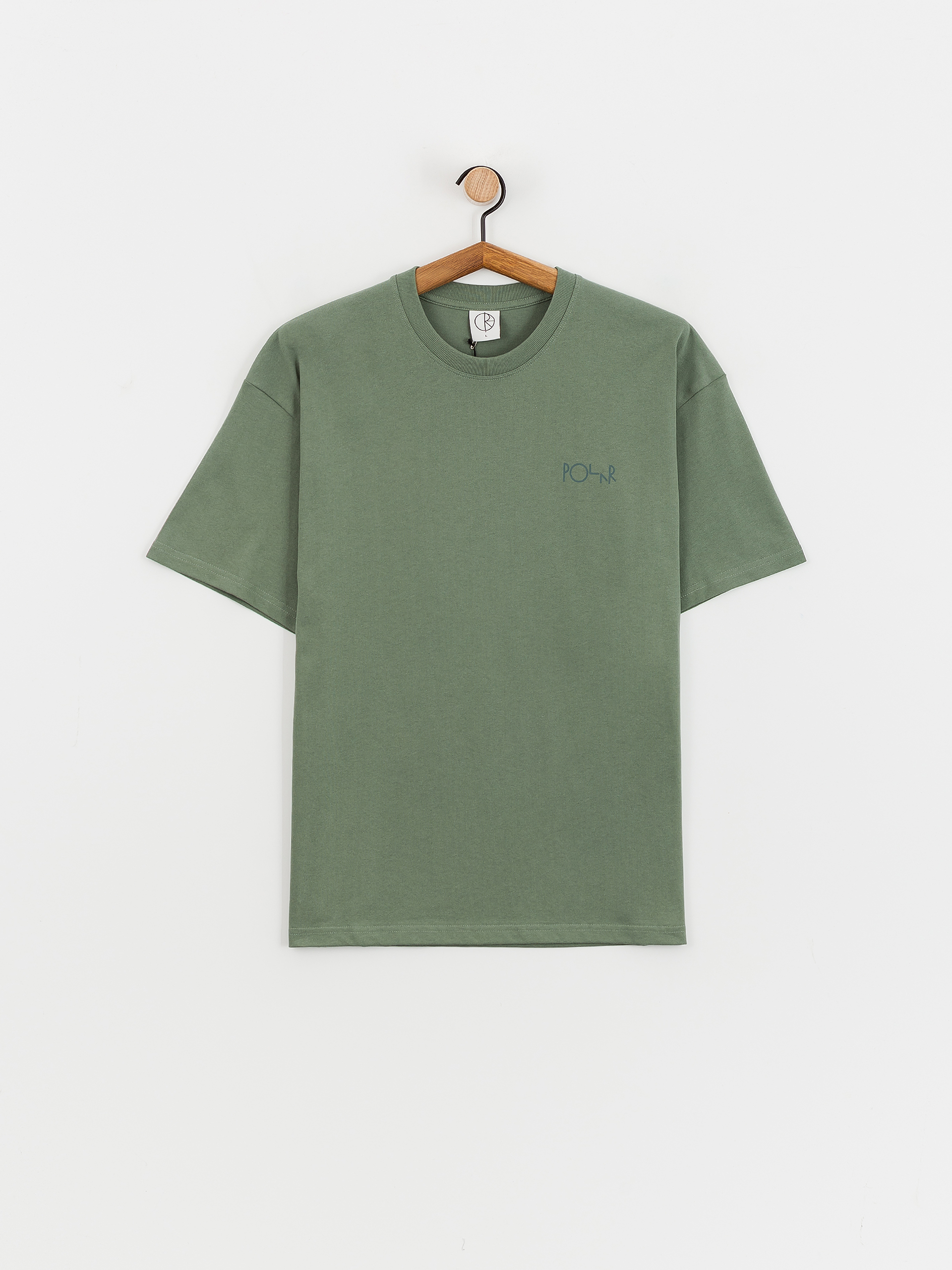 T-shirt Polar Skate Stroke Logo (jade green / dark green)